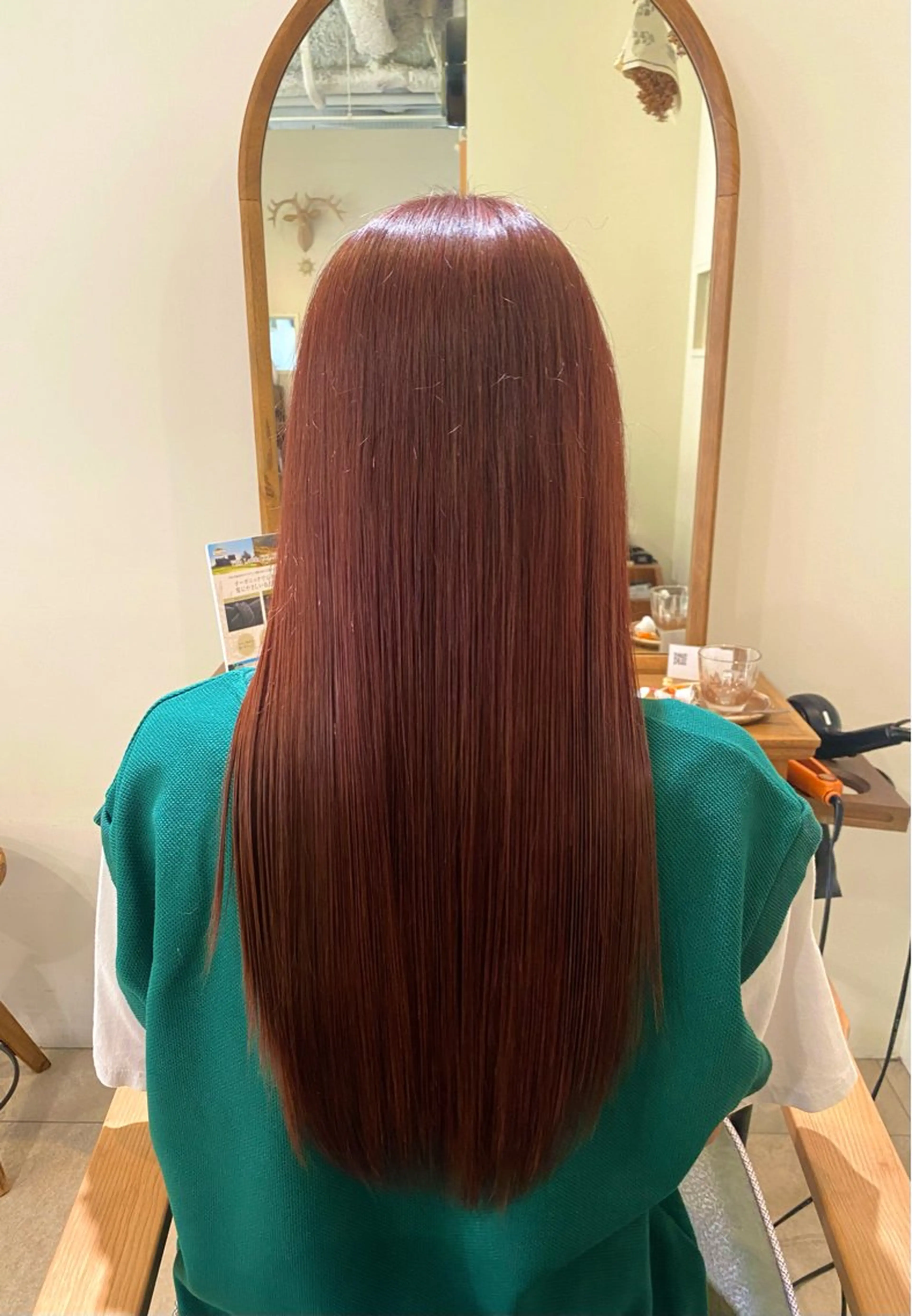 ロング カット ヘアカラー LiC えりのヘアスタイル