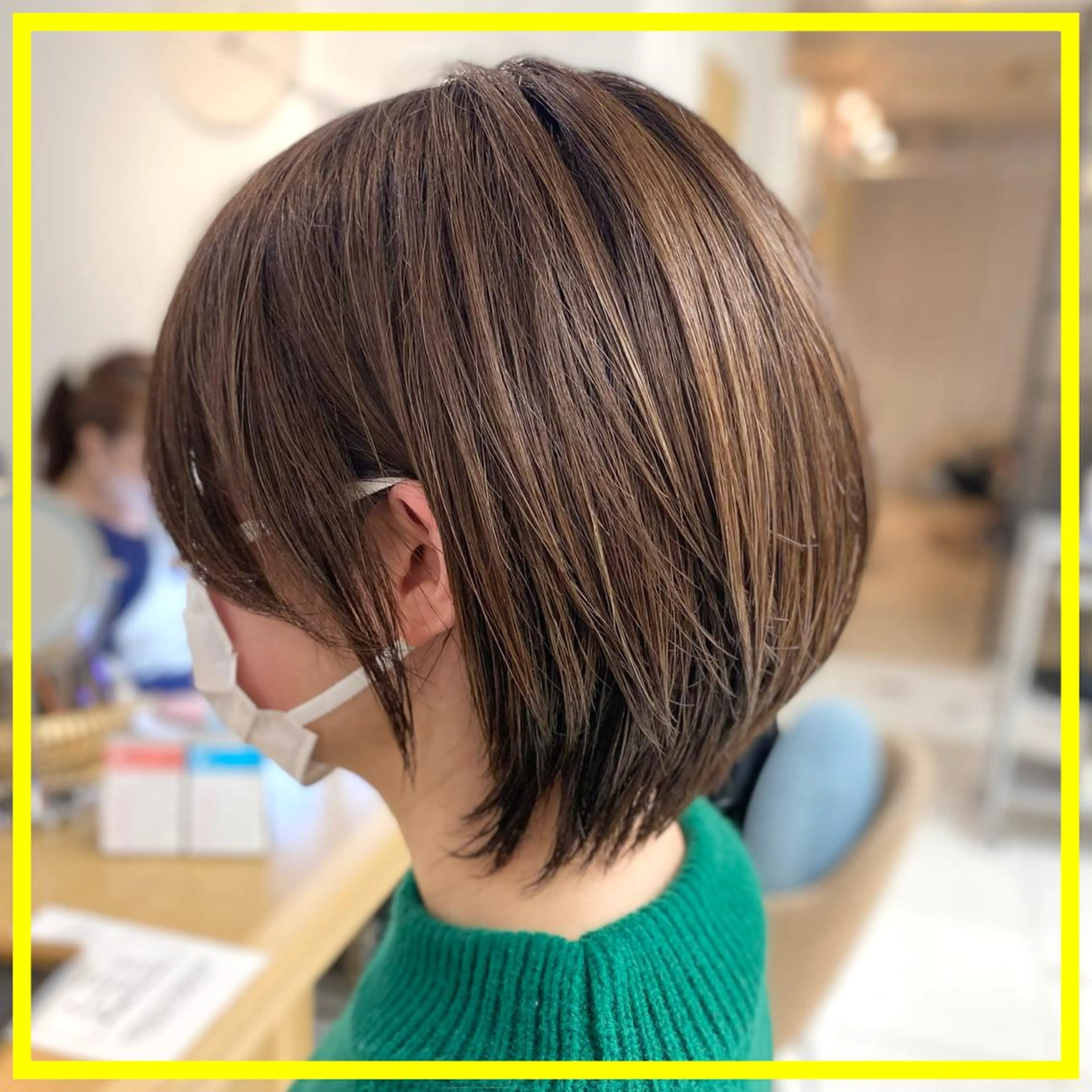 ショート カラー カット ヘアカラー トリートメント 平田 健一のヘアスタイル