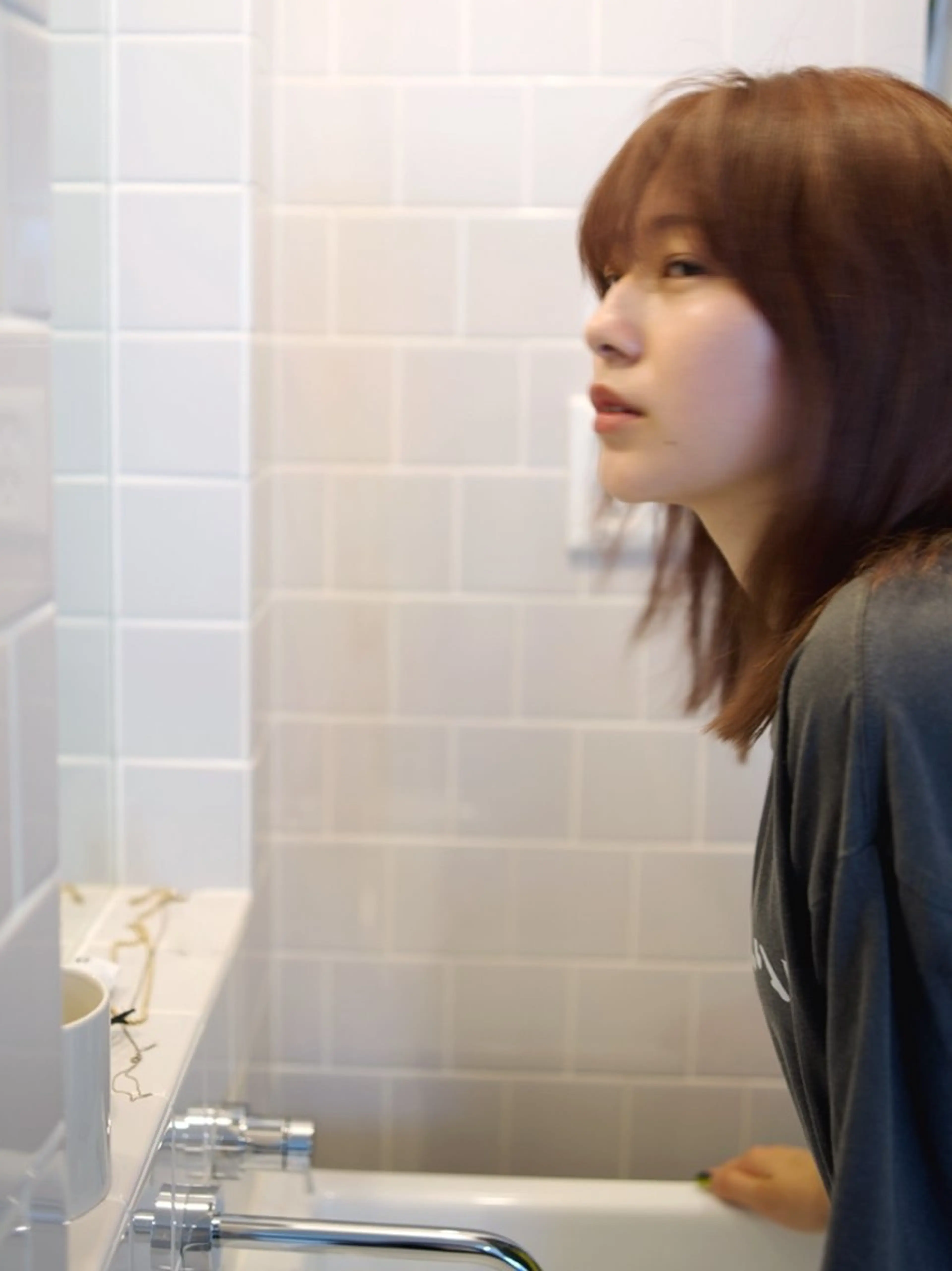 ミディアム SITEN 淀屋橋 /肥後橋きべひろまさのヘアスタイル