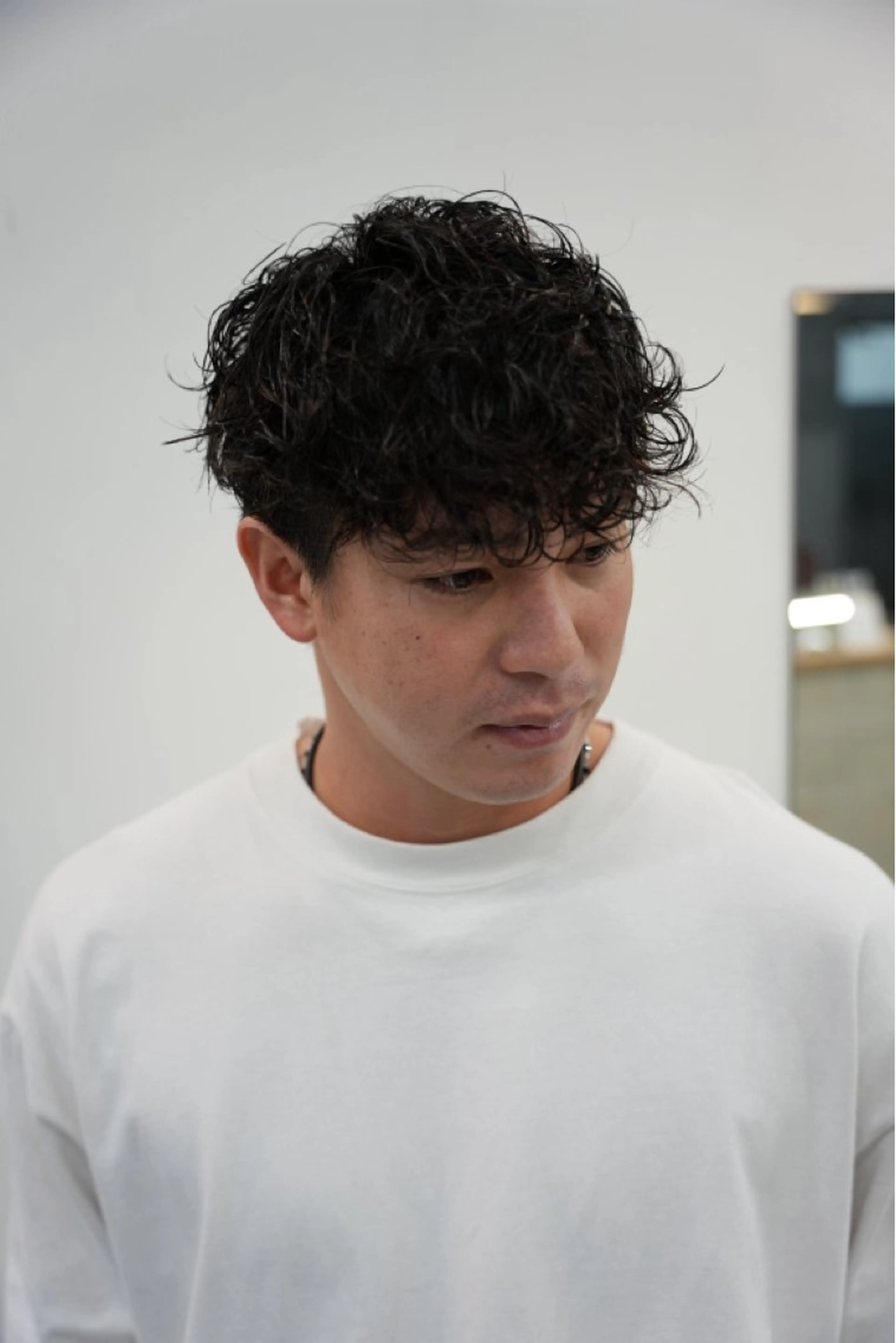 ショート カット パーマ スパイキーショート パーマ　具志堅　太志のヘアスタイル