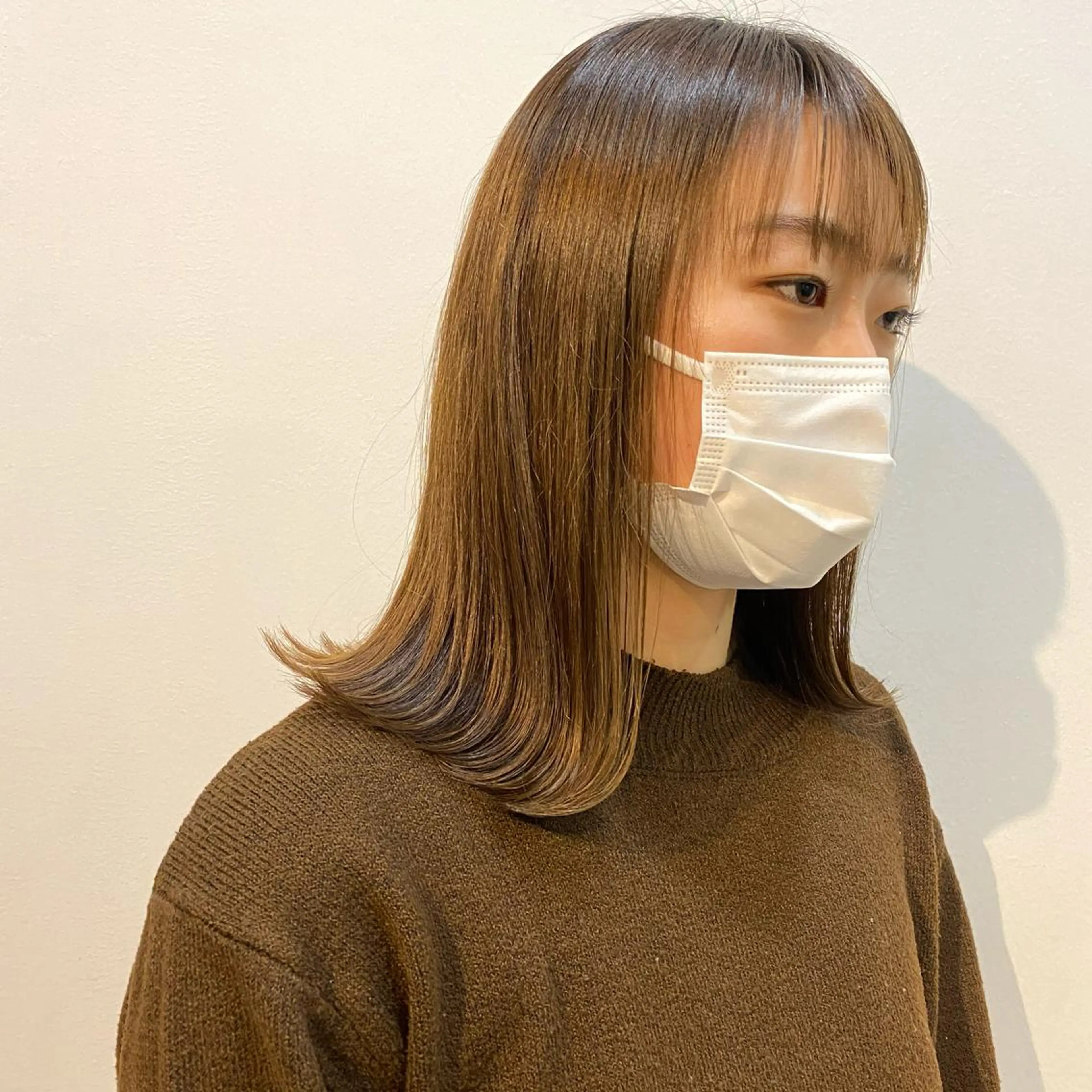 ミディアム 栗田 大輝のヘアスタイル