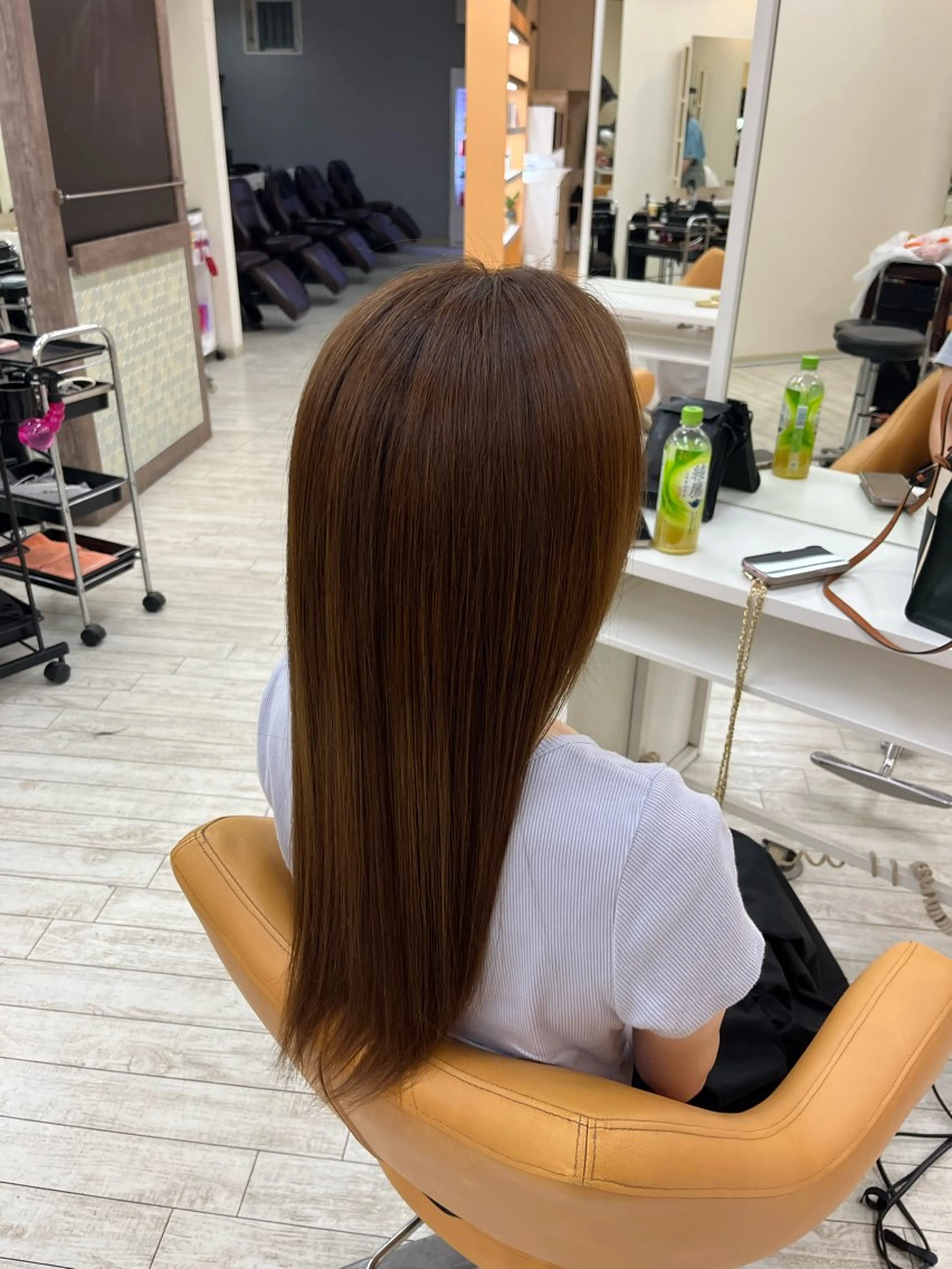 ワンカラー＋髪質改善トリートメントの写真