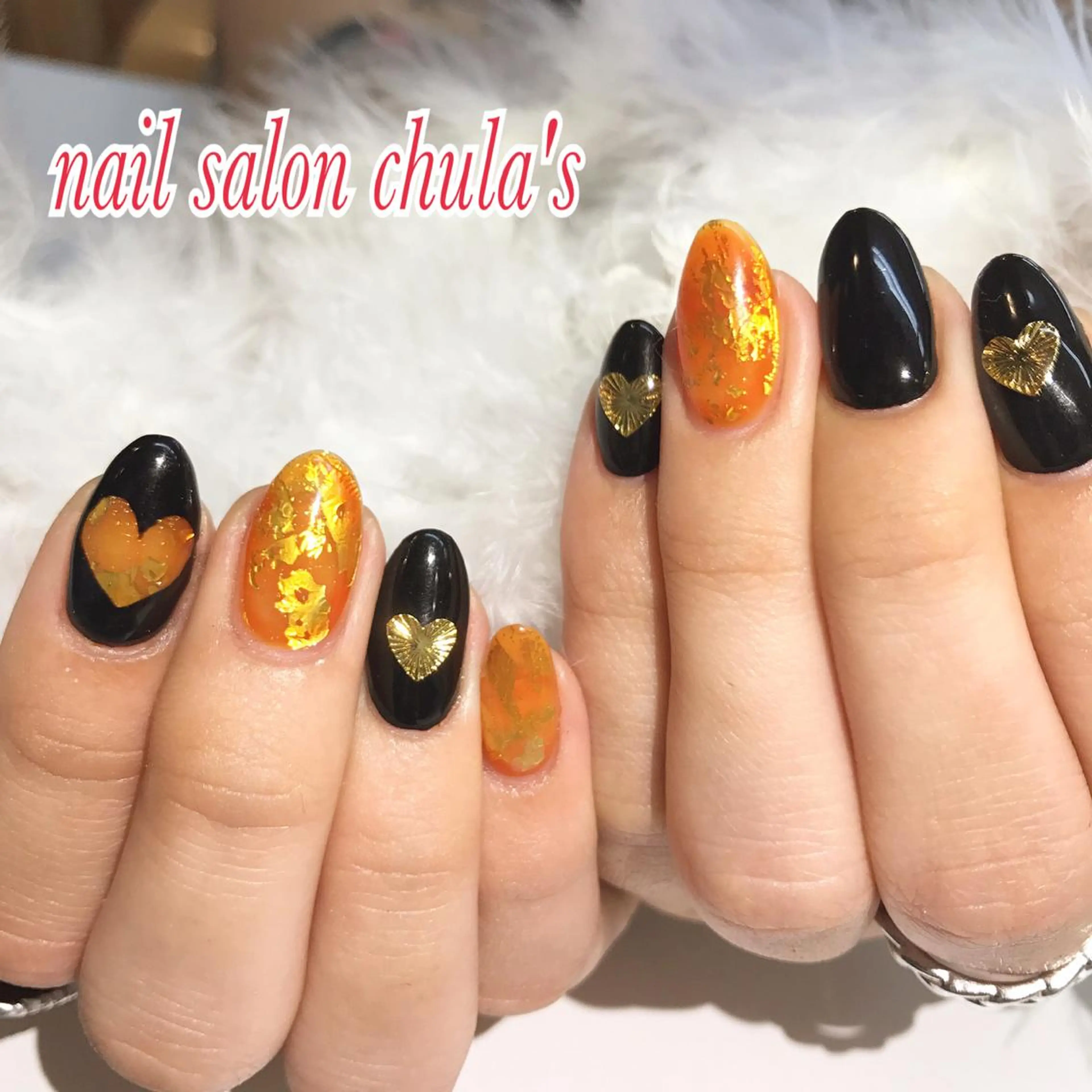 ネイル ハート nail salon  chula's所属・☆ayaka ☆のネイルデザイン