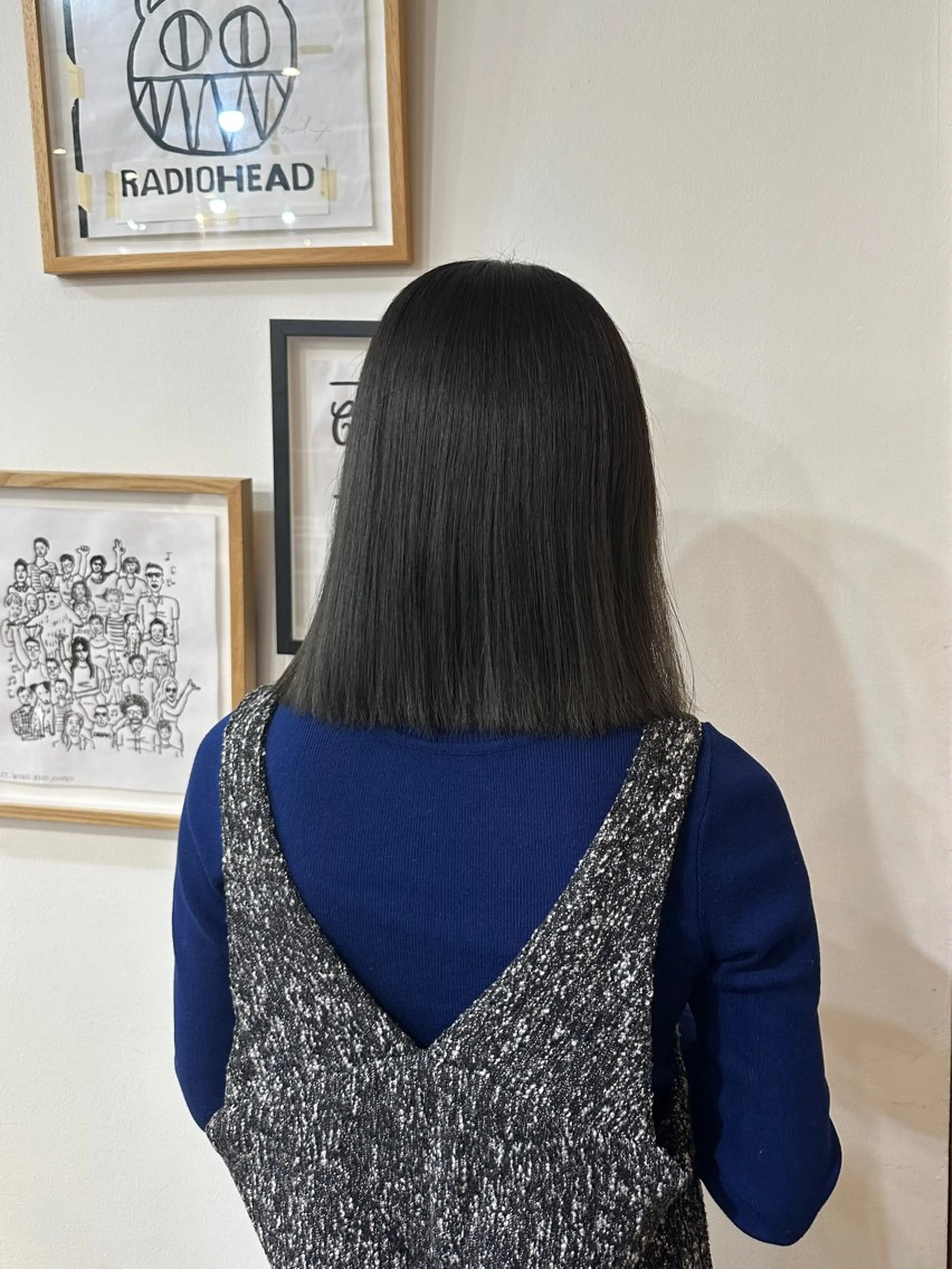 ミディアム カラー 磯　亜由香🌼 ブリーチ/ボブカットのヘアスタイル