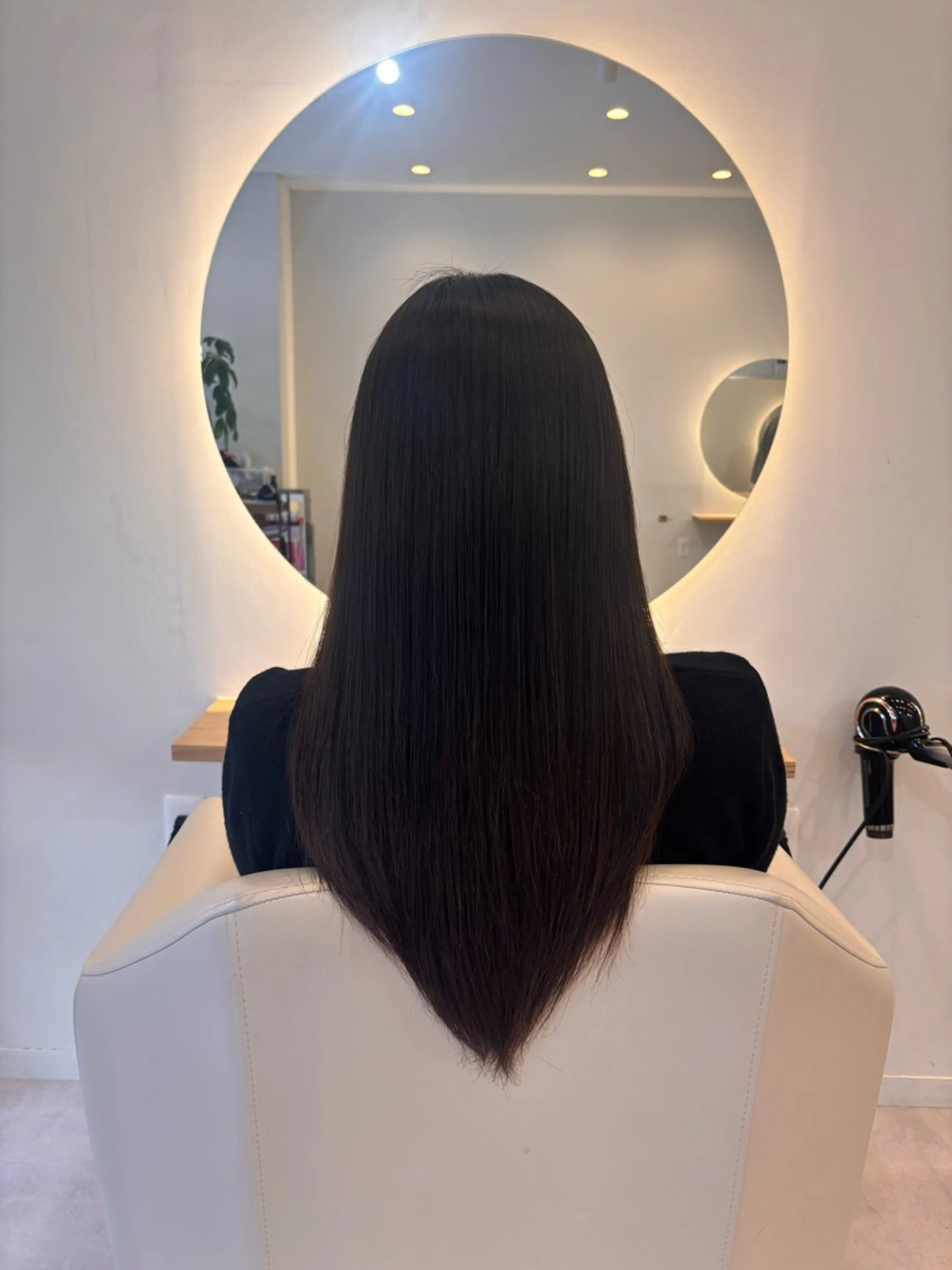 縮毛矯正 lor.kyoto 奥村みゆきのヘアスタイル