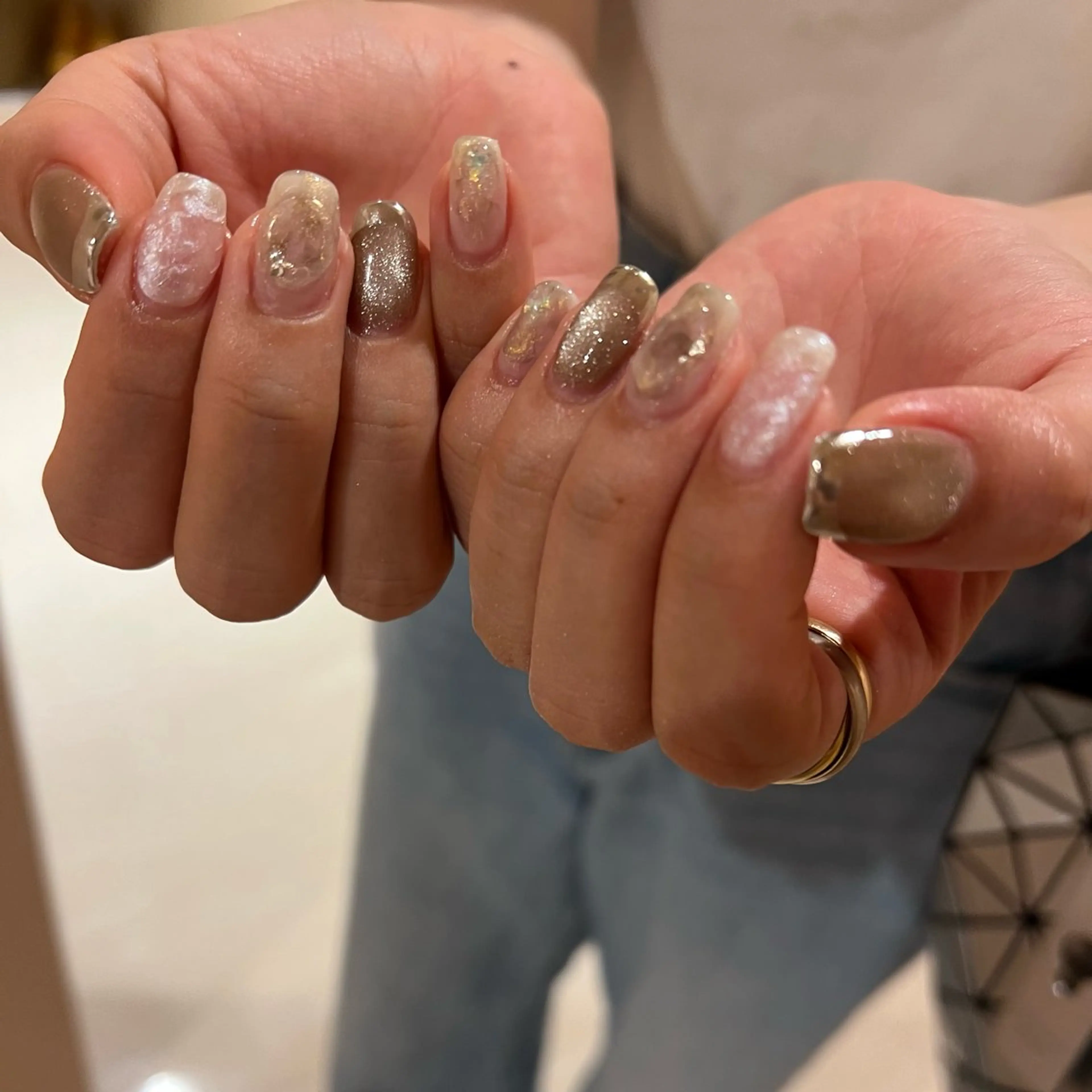 【オフありハンド🖐🏾】お持ち込み二ュアンスDesign ~🫧ご希望のデザインをメッセージにお願いしますの写真