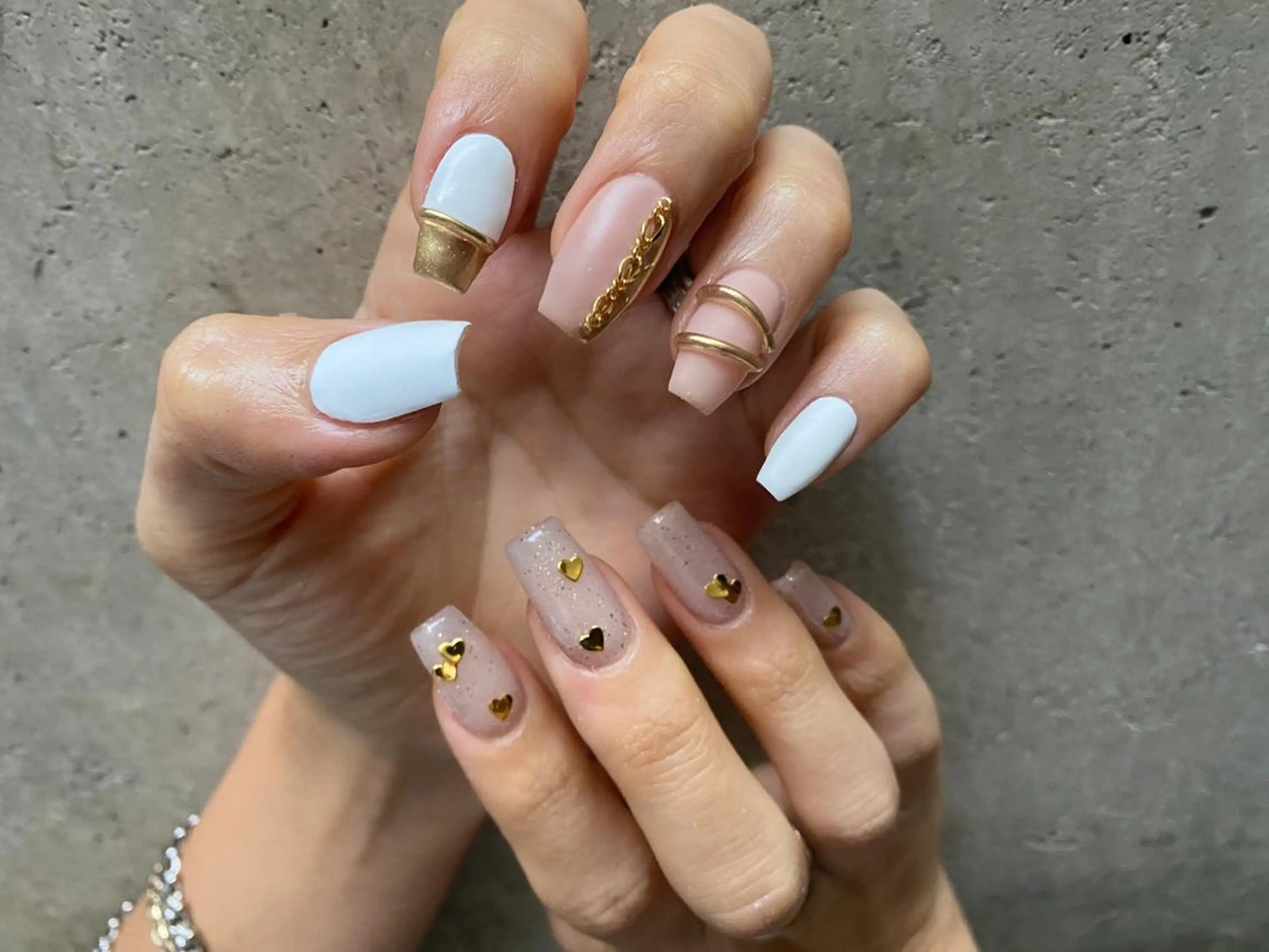 【口コミ割引】ハンド💅✨【オフ込み】🟪チップ長さ出し10本付🟪持ち込み90分アートコース💖の写真