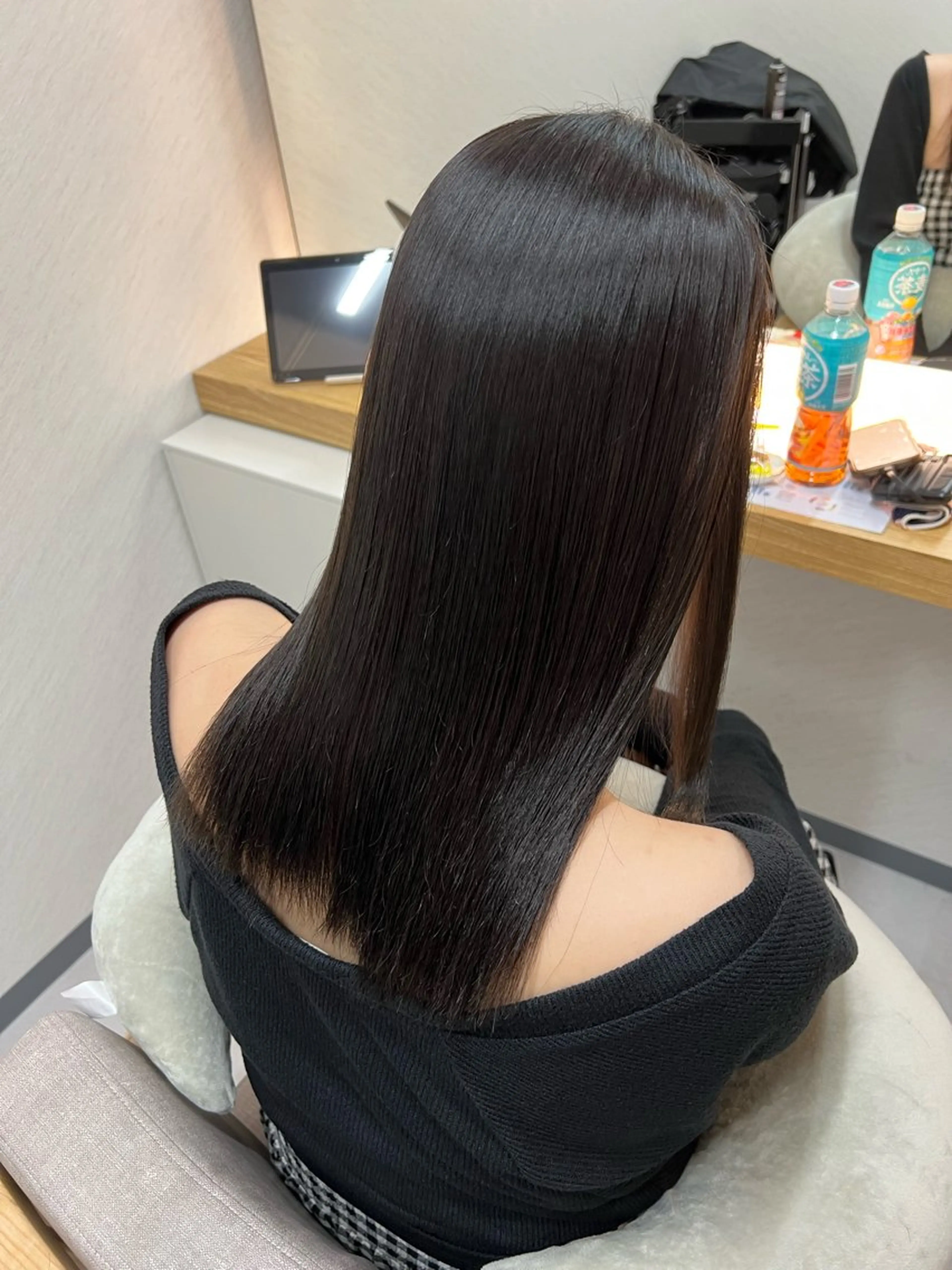 ロング カット ヘアカラー 縮毛矯正 トリートメント ECLART 町田　井口聖也のヘアスタイル
