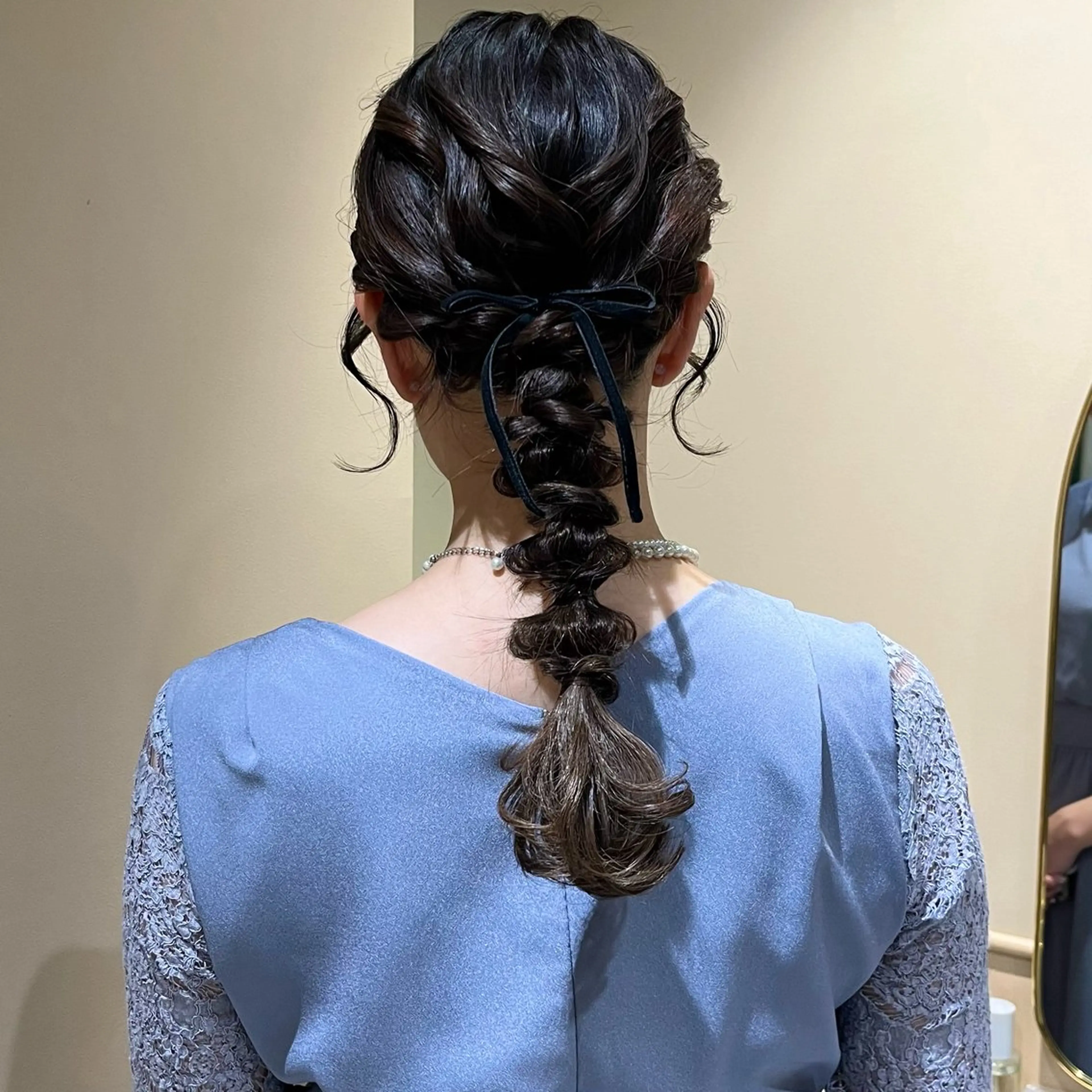 ロング ヘアアレンジ ヘアセット 🫧tomoka 透明感カラー🫧のヘアスタイル