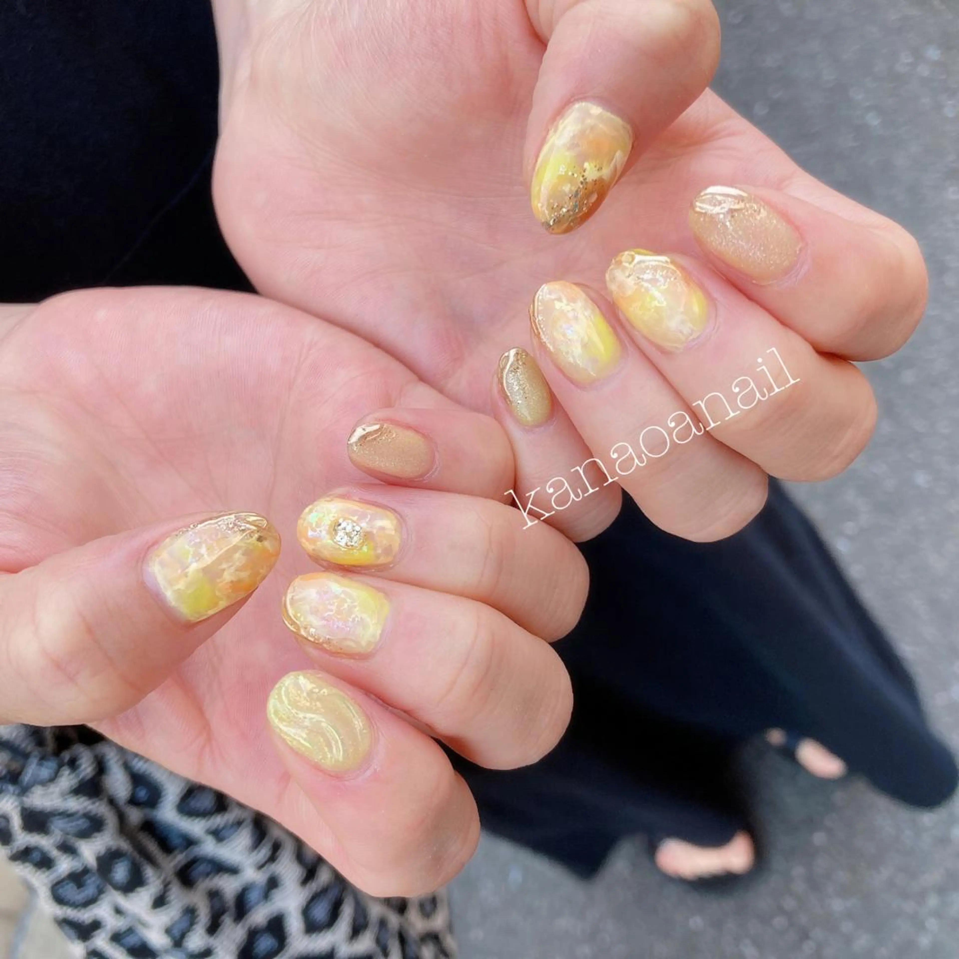 ネイル kanaoa nailのネイルデザイン
