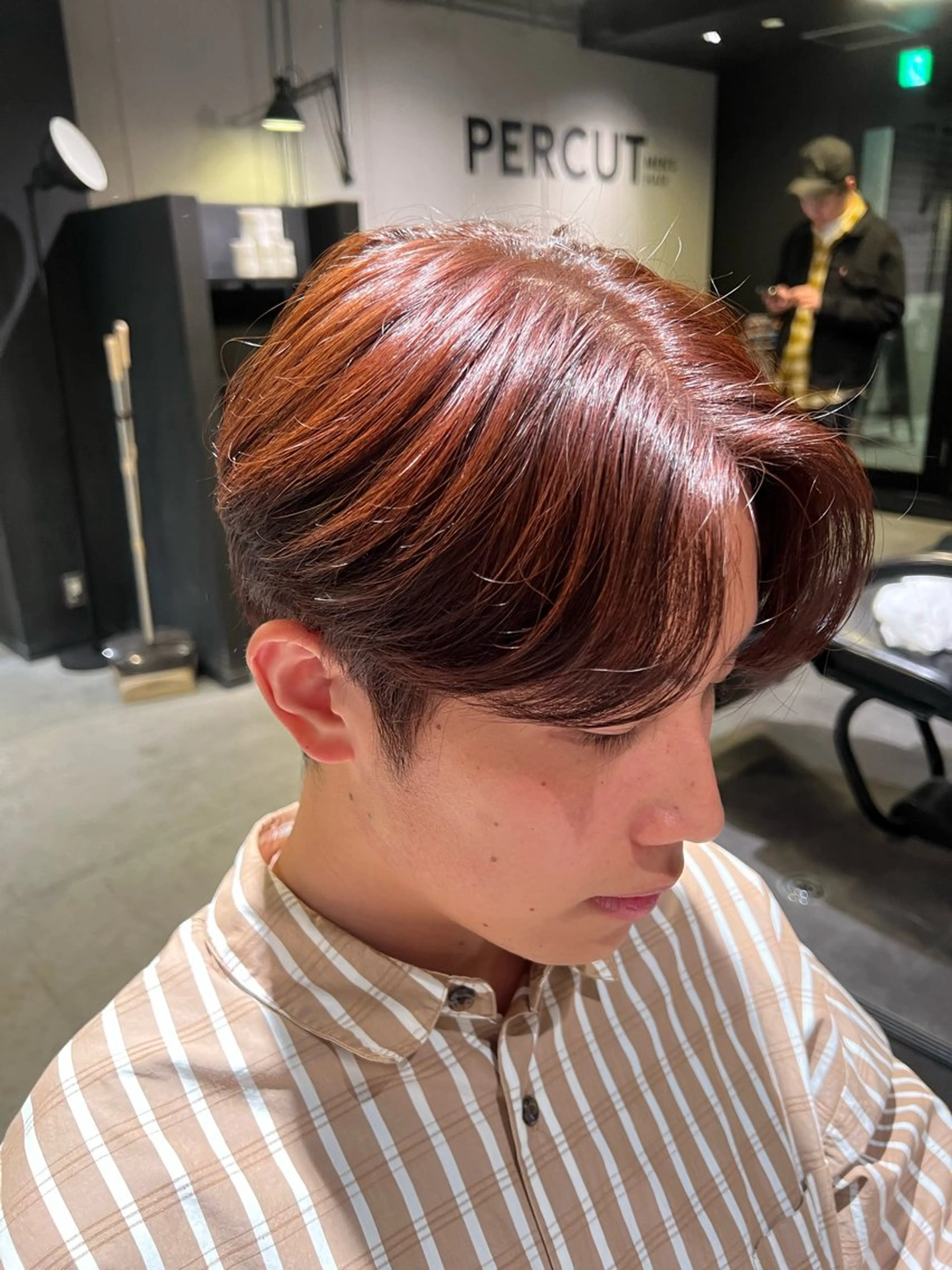 カラー メンズ PERCUT東梅田店所属・メンズ特化🍀田上 一颯/PERCUTのヘアスタイル