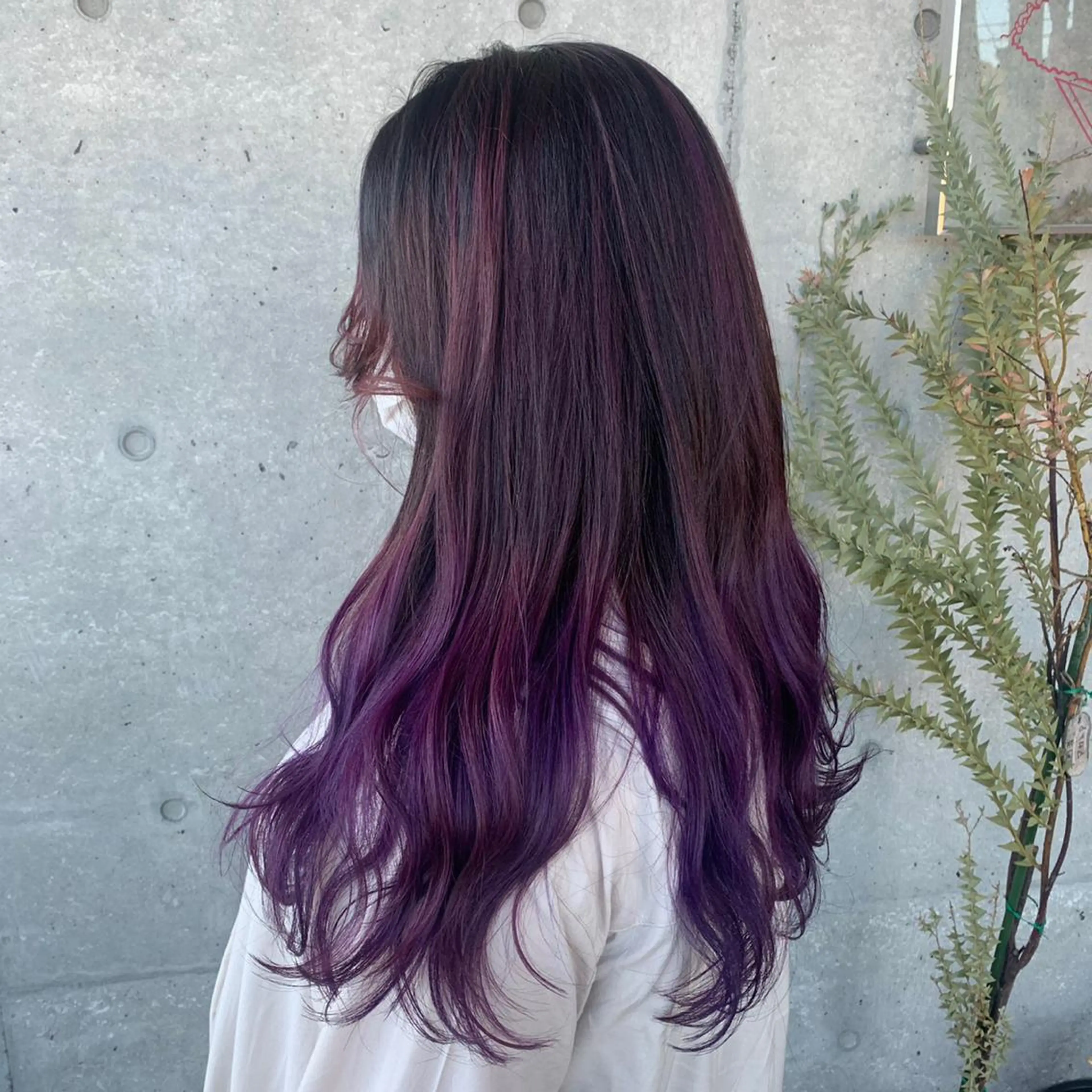 ロング カラー oshare tom (スタイリスト)所属・人気🌻《髪質改善》 平井 綾乃のヘアスタイル