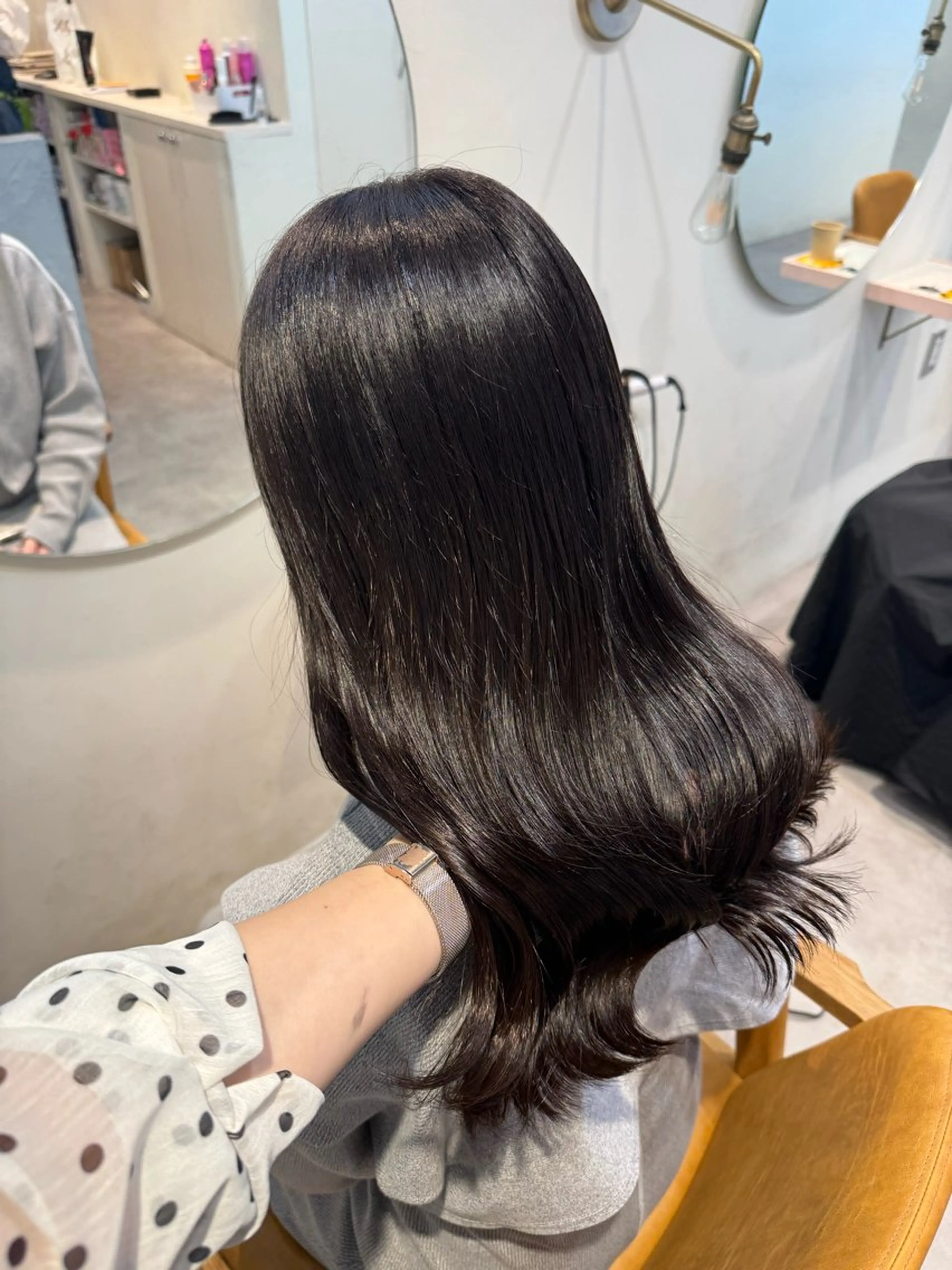 ロング カラー roka所属・ayaka♡ 柔らかカラーのヘアスタイル