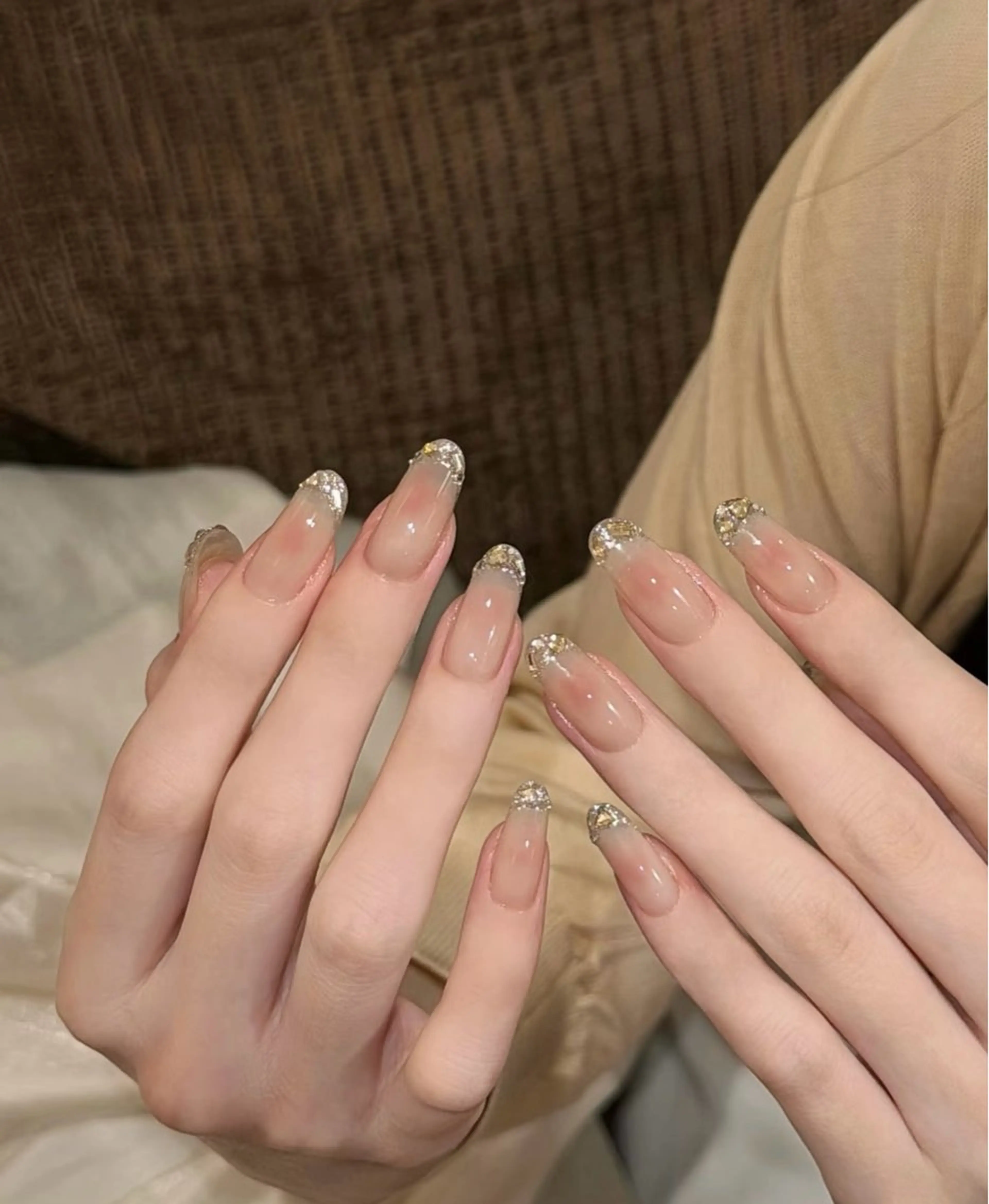 ネイル アートネイル フレンチネイル マグネットネイル ミラーネイル オフィスネイル ハンドネイル Blossom nail【ブラソンネイル】所属・Blossom nail_Yuniのネイルデザイン