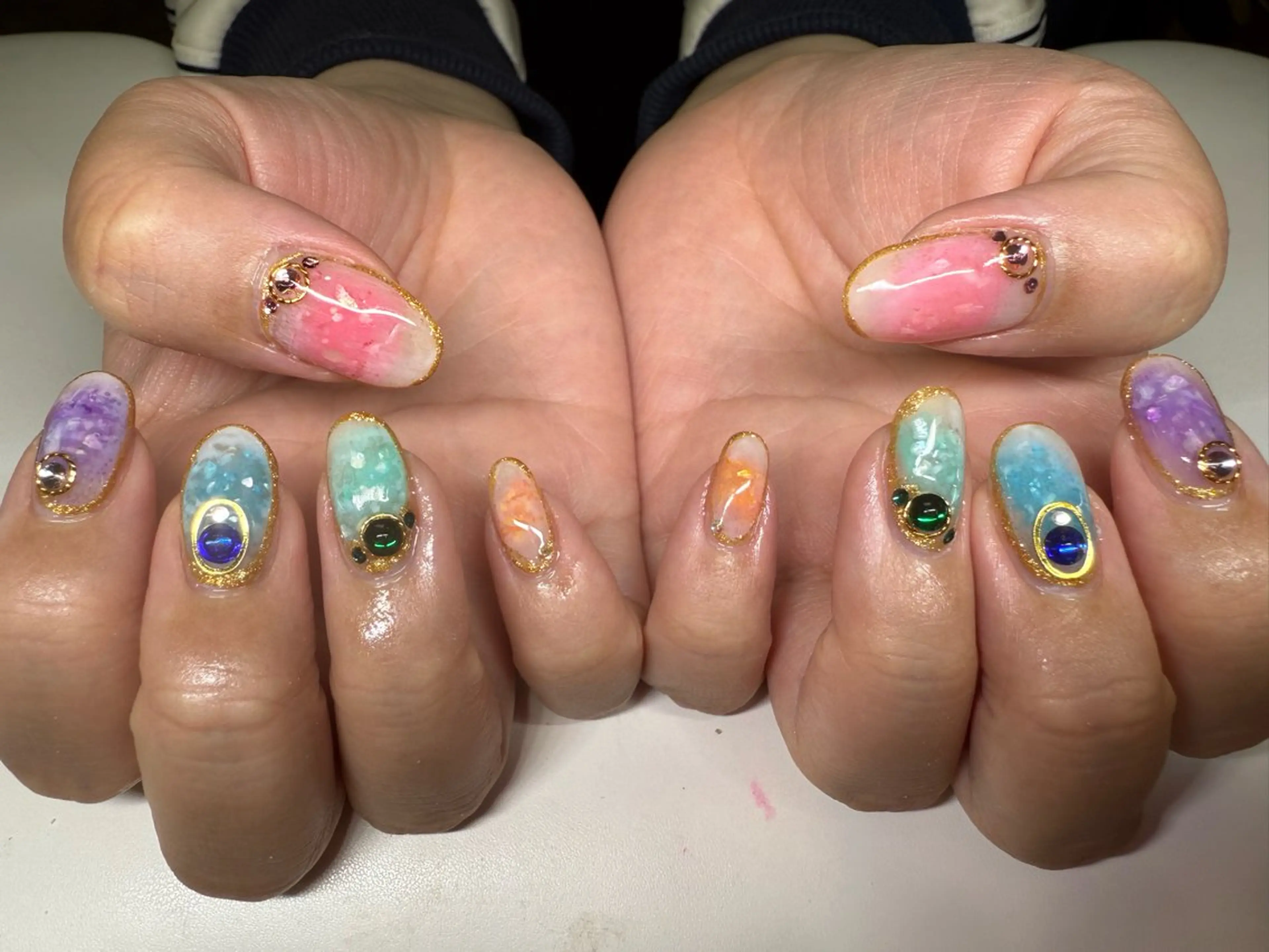 ネイル nail salon ｈａｎａ所属・haruka 💕nailのネイルデザイン