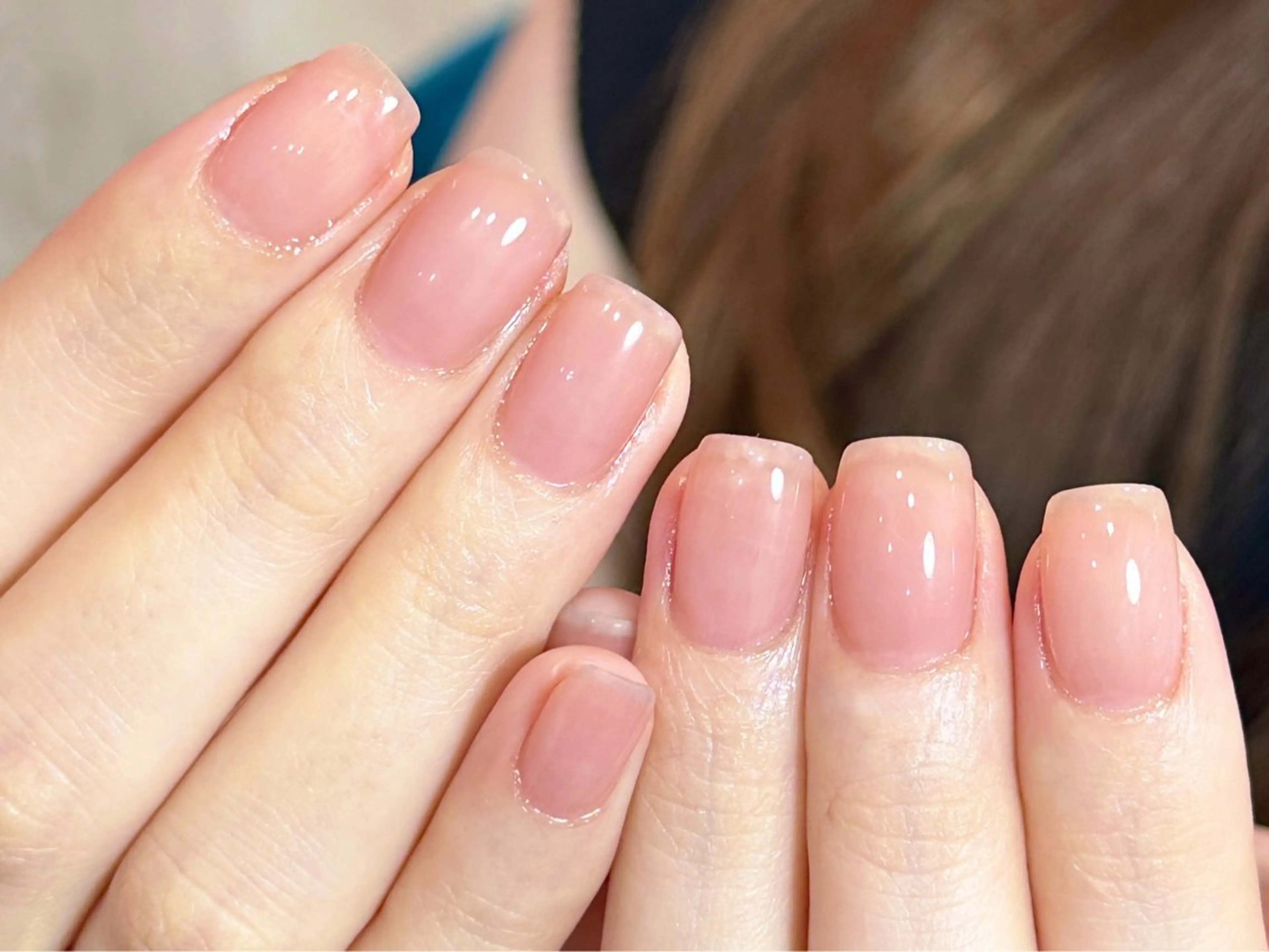 ショート ハンドネイル ハンドケア Plaisir eyelash&brow&nail【プレジール】所属・Plaisir nail salonのネイルデザイン