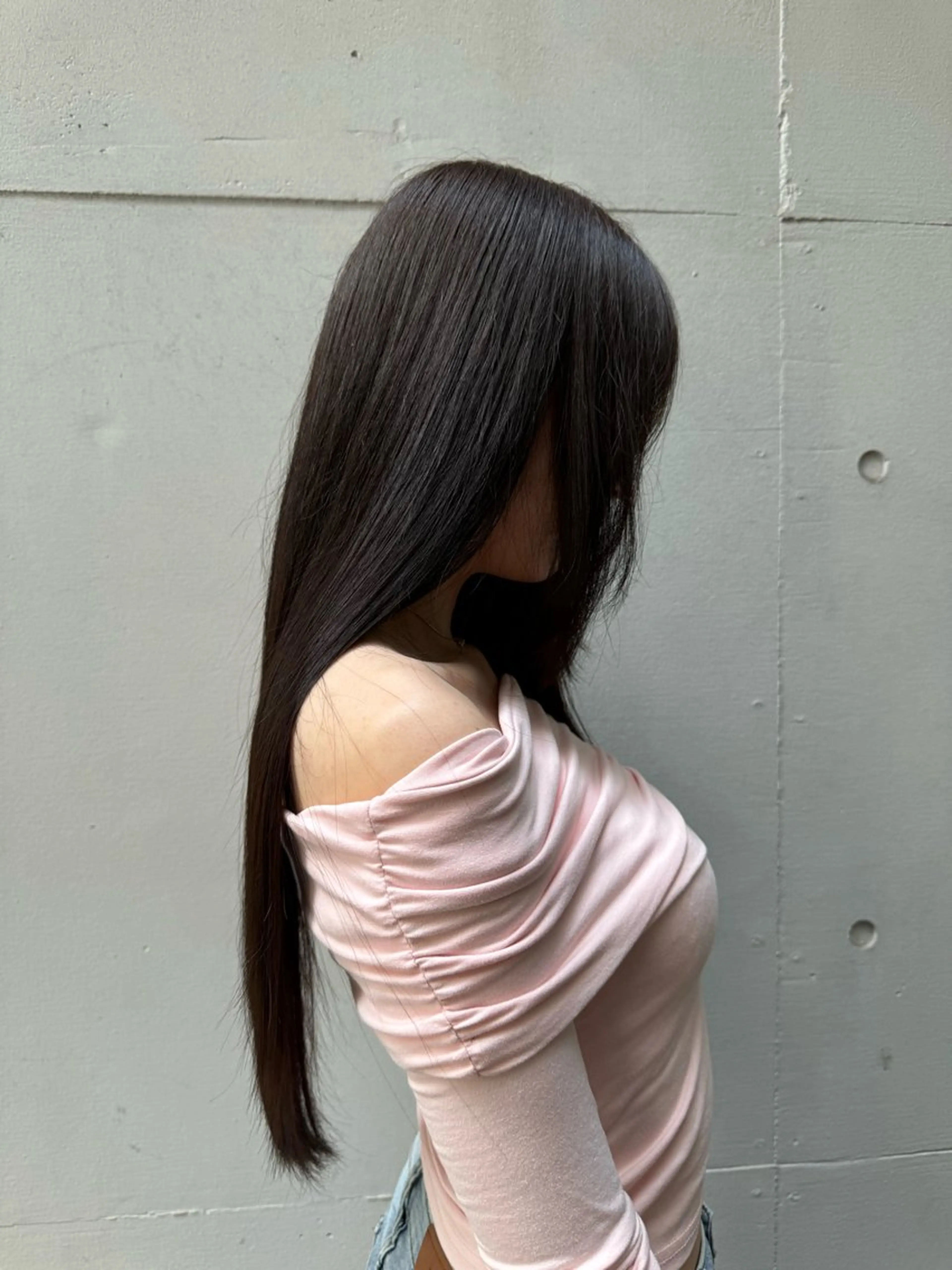 ロング 髪質改善 レイヤーカット Luxe所属・Luxe表参道 髪質改善　奈良のヘアスタイル