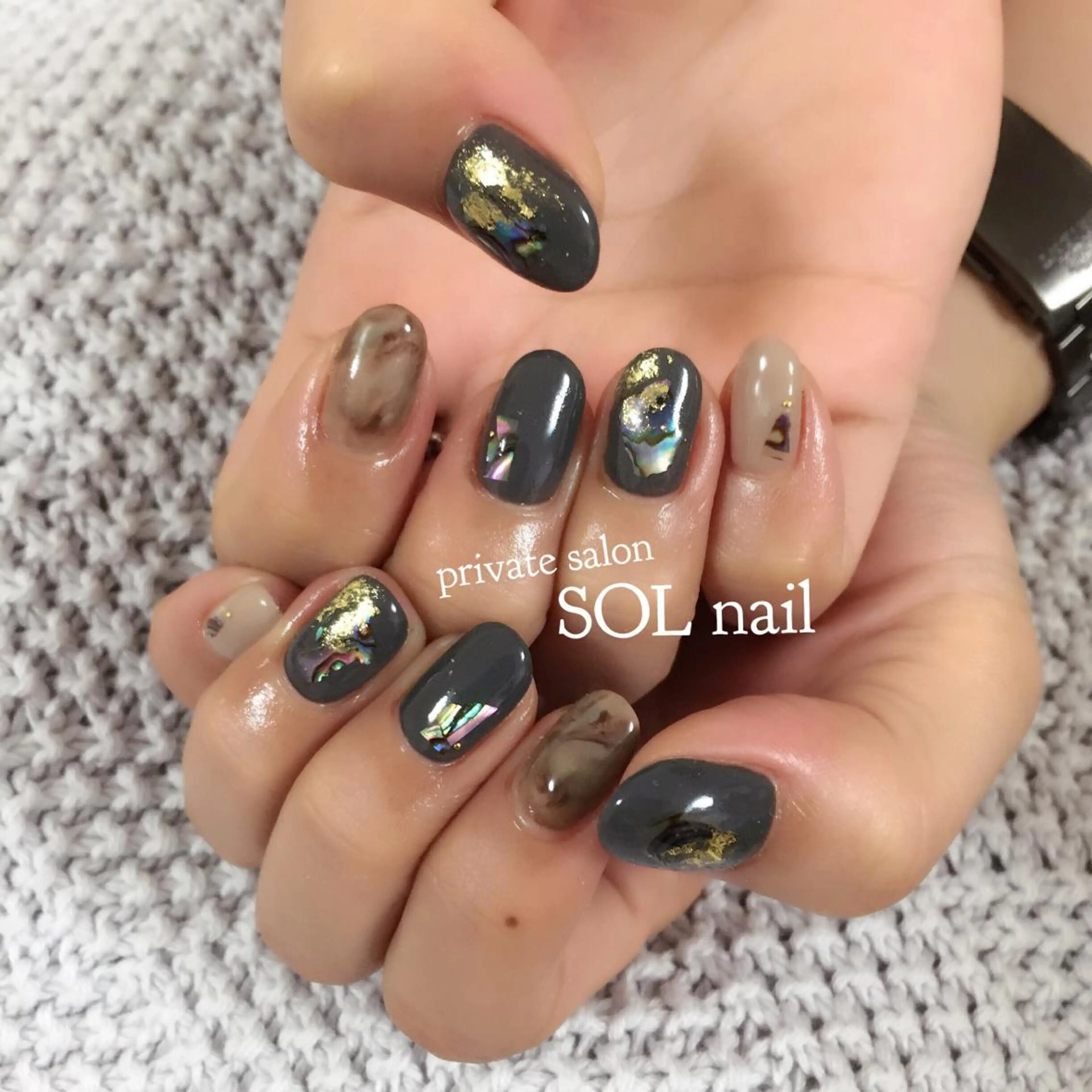 ネイル ハンドネイル SOL NAILのネイルデザイン