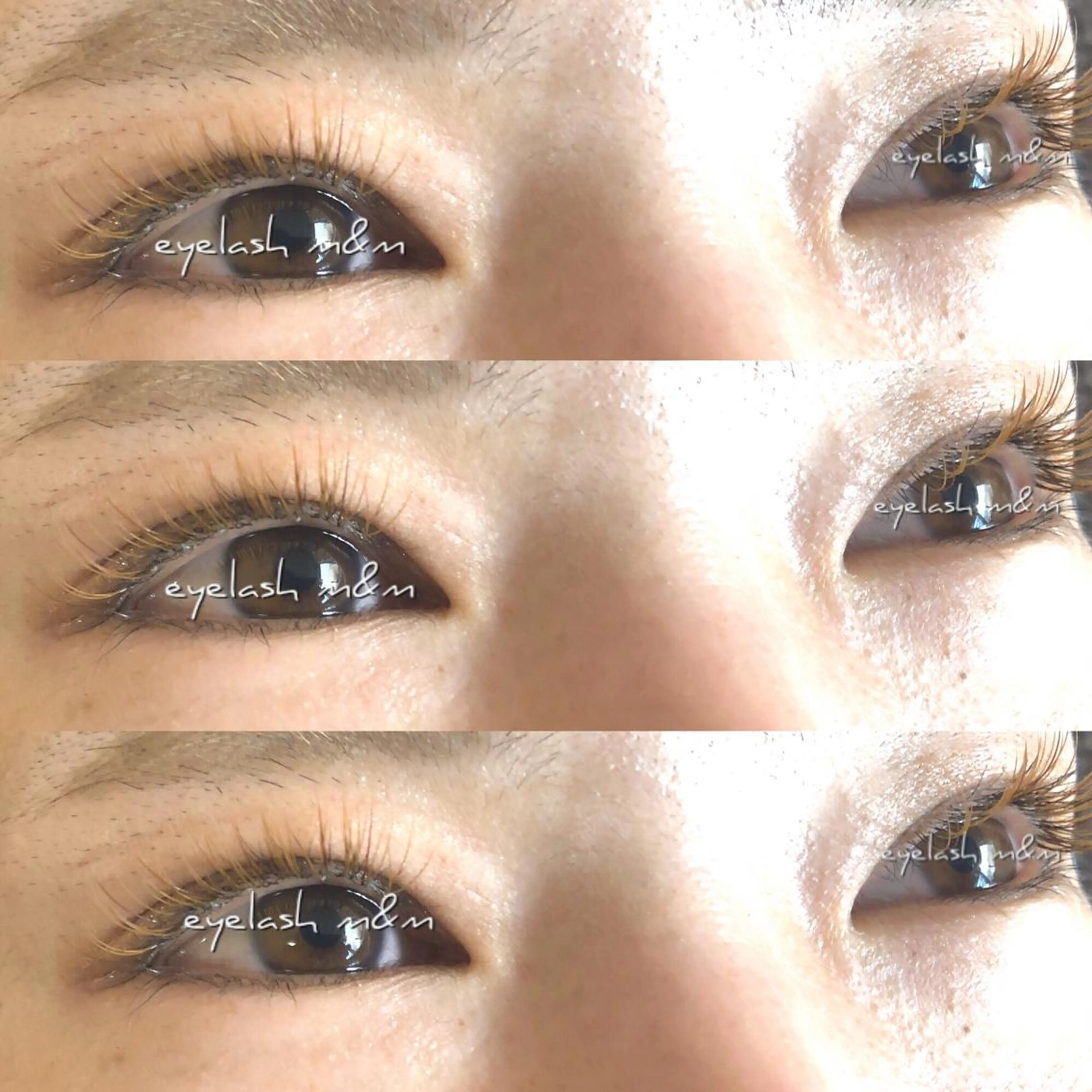 マツエク・マツパ カラーマツエク Eyelash m&mのマツエク・マツパデザイン