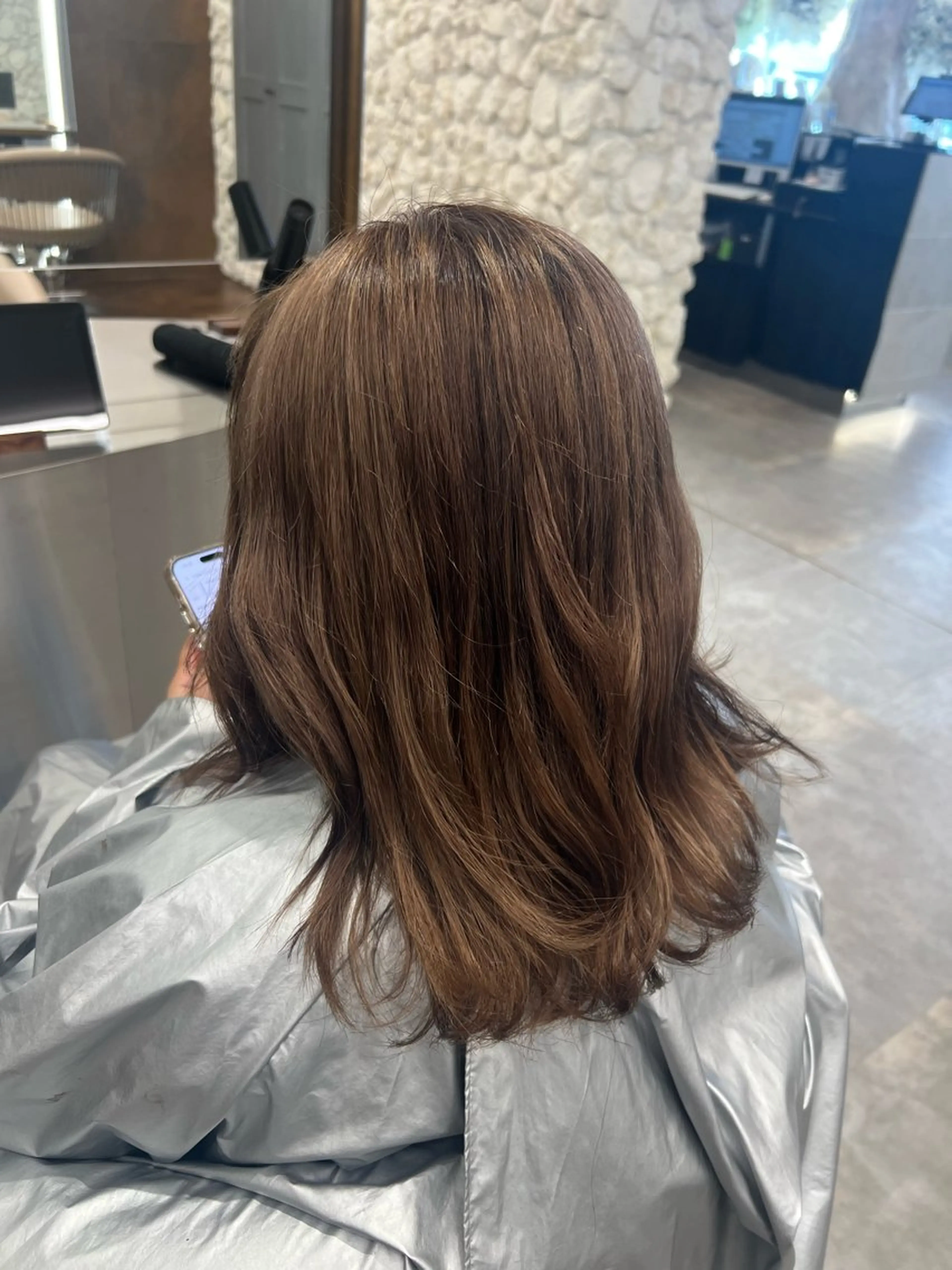 ミディアム 🍒おかむら なみ🍒のヘアスタイル