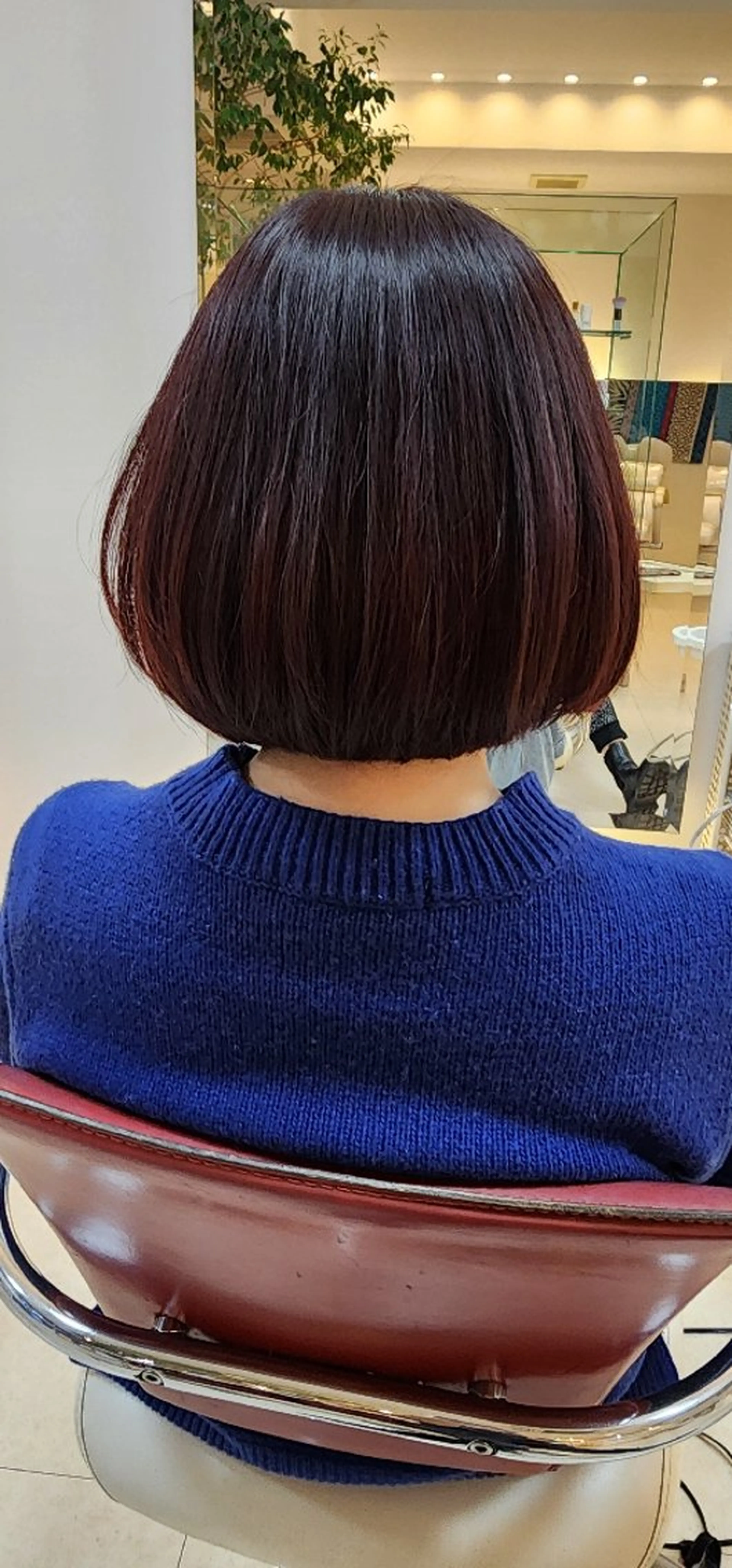 ミディアム カラー hairmake Juinのヘアスタイル