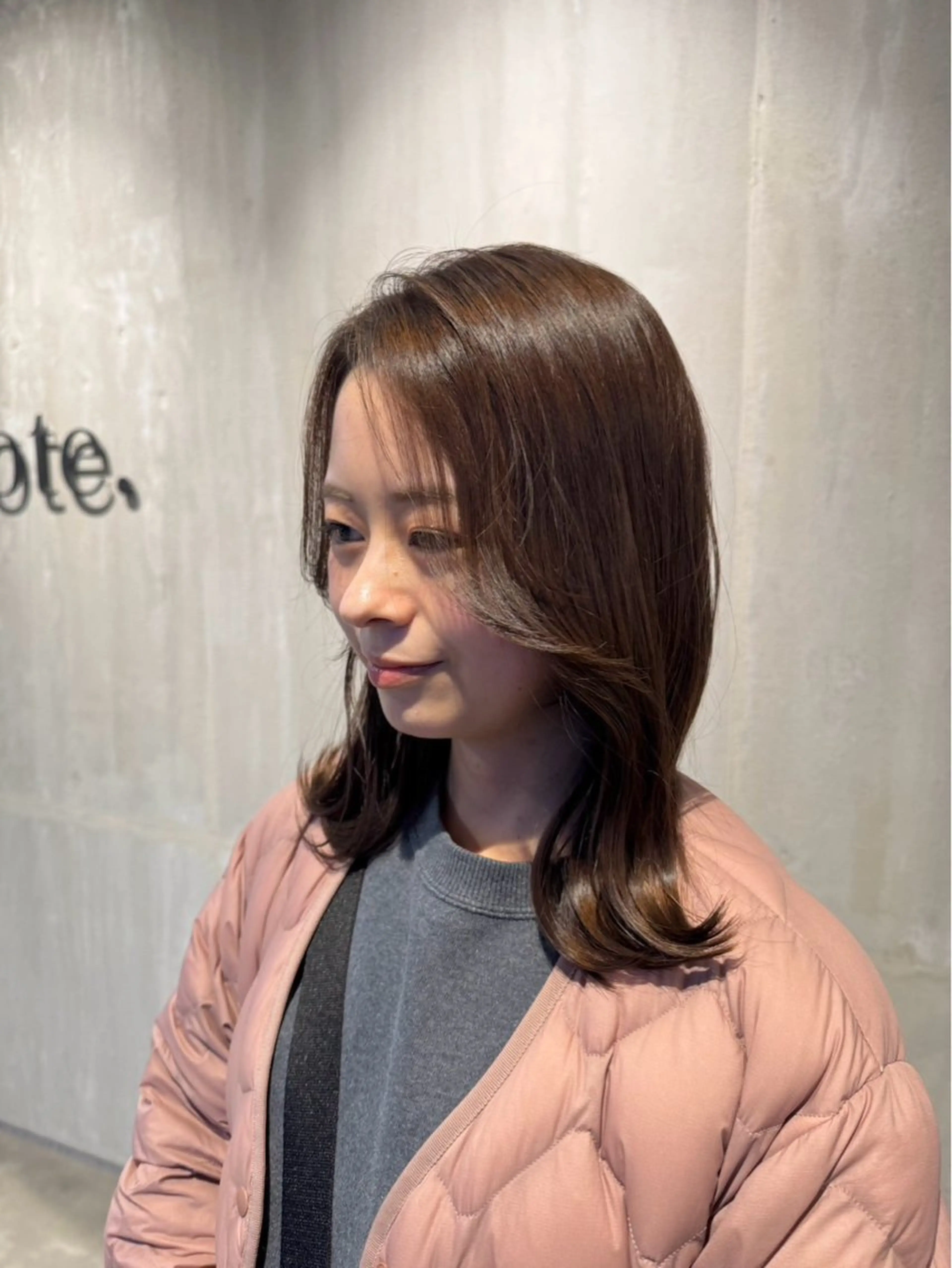 ミディアム カラー カット ヘアカラー トリートメント tote. さくらのヘアスタイル