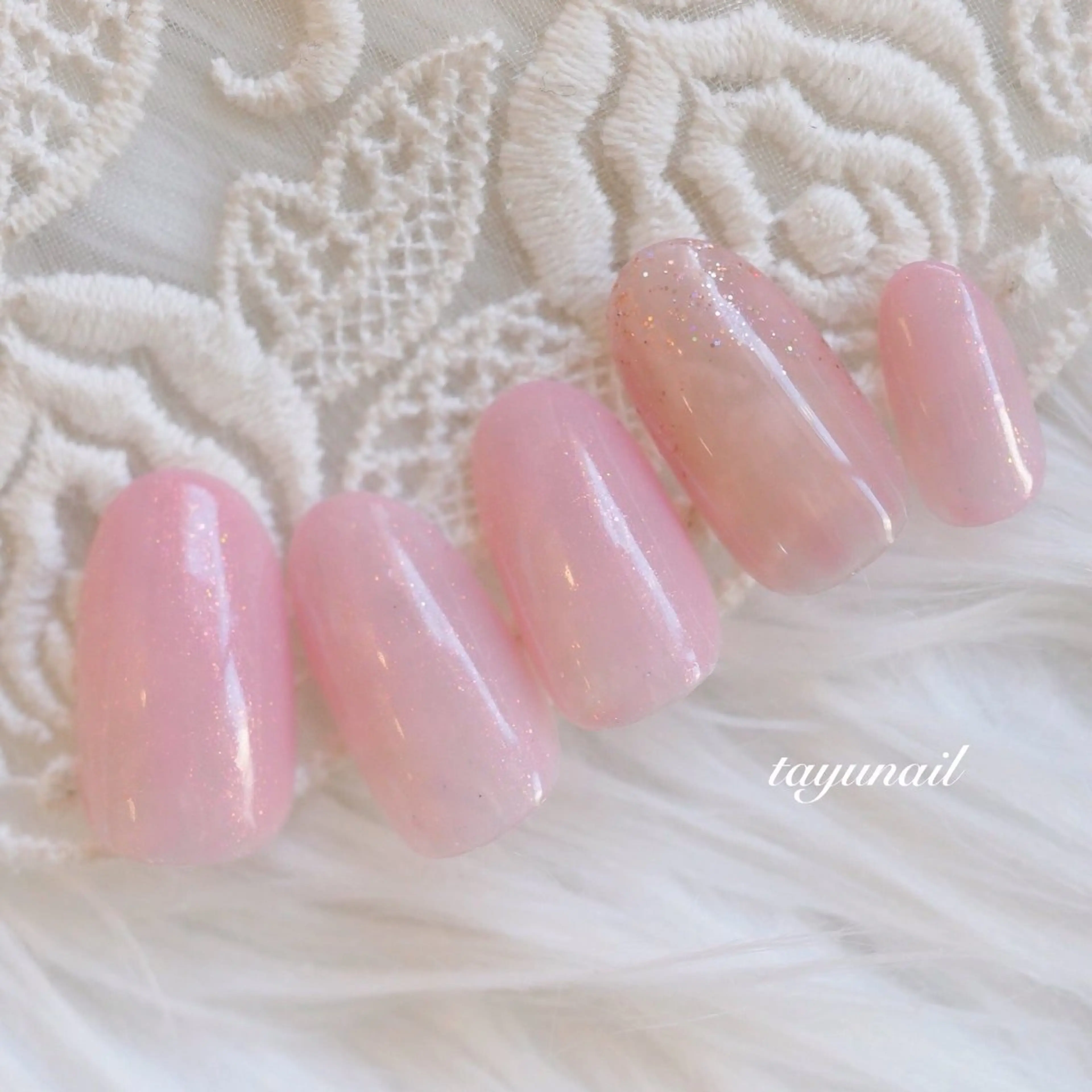 ネイル アートネイル ジェルネイル パラジェル シンプルネイル ハンドネイル ネイルサロン・ネイルスクール　たゆnail所属・ネイルサロン 【たゆnail】のネイルデザイン