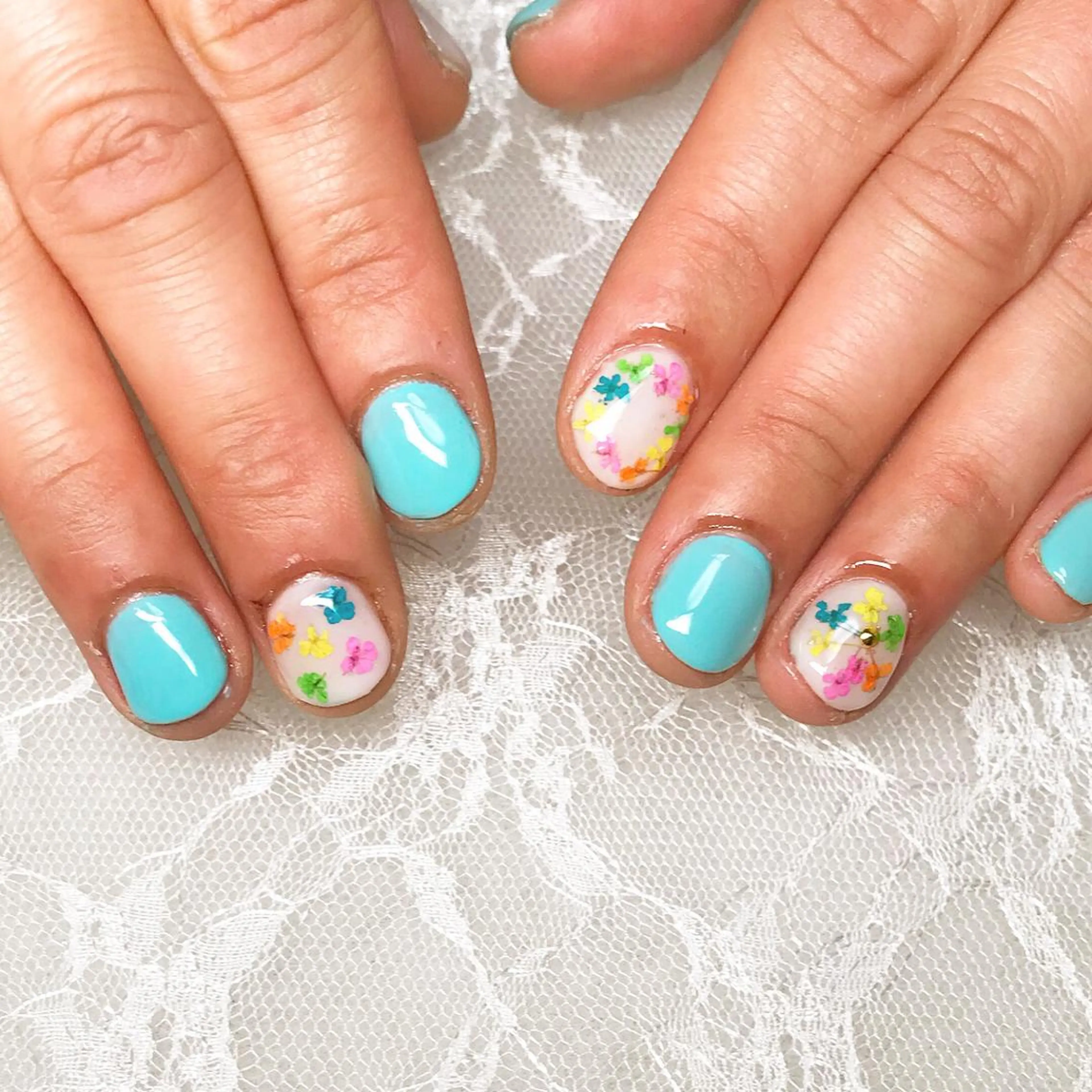 ネイル 春ネイル ハンドネイル COCO+所属・COCO +のエステ・リラクイメージ