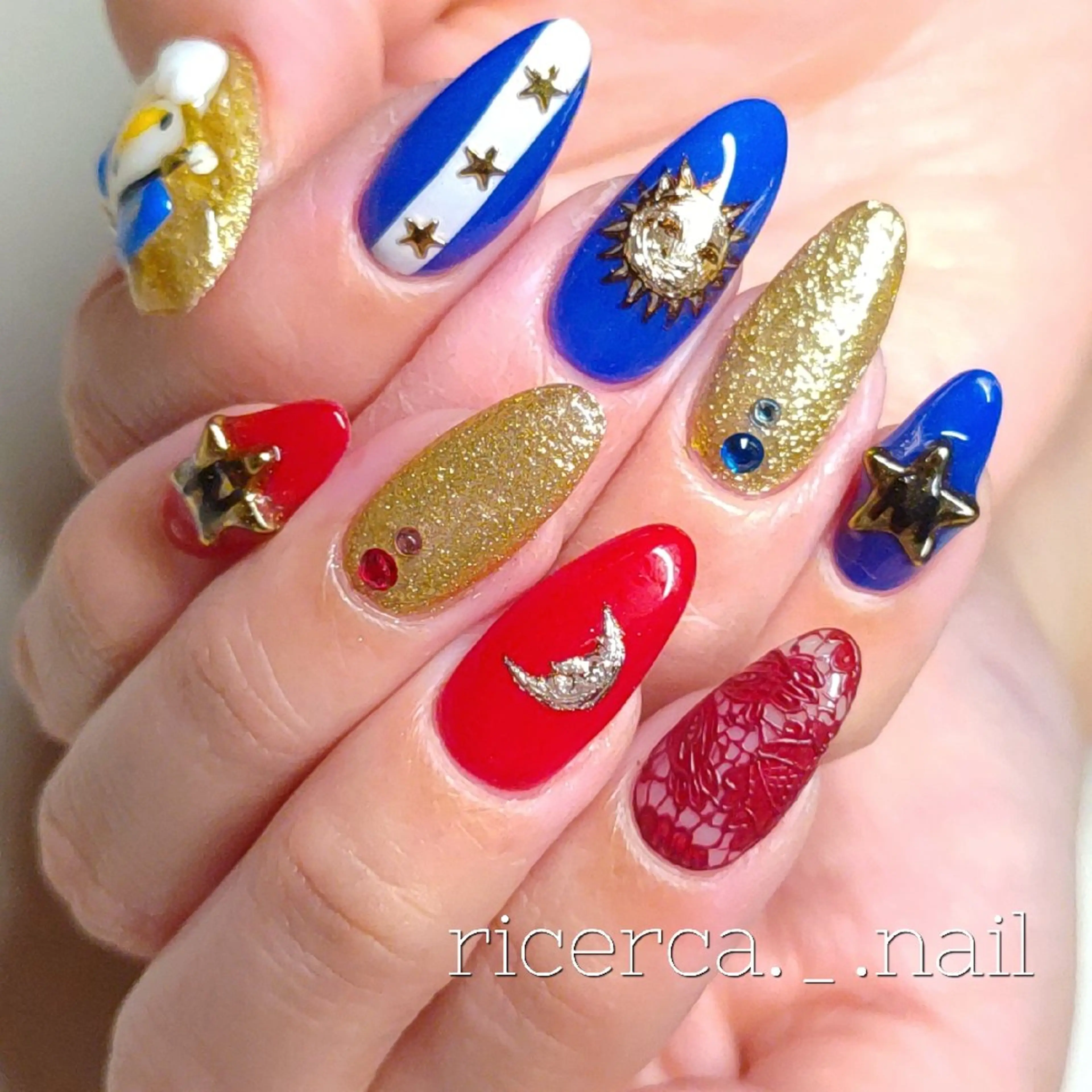 ネイル アートネイル ricerca._. nail ちゃこのネイルデザイン