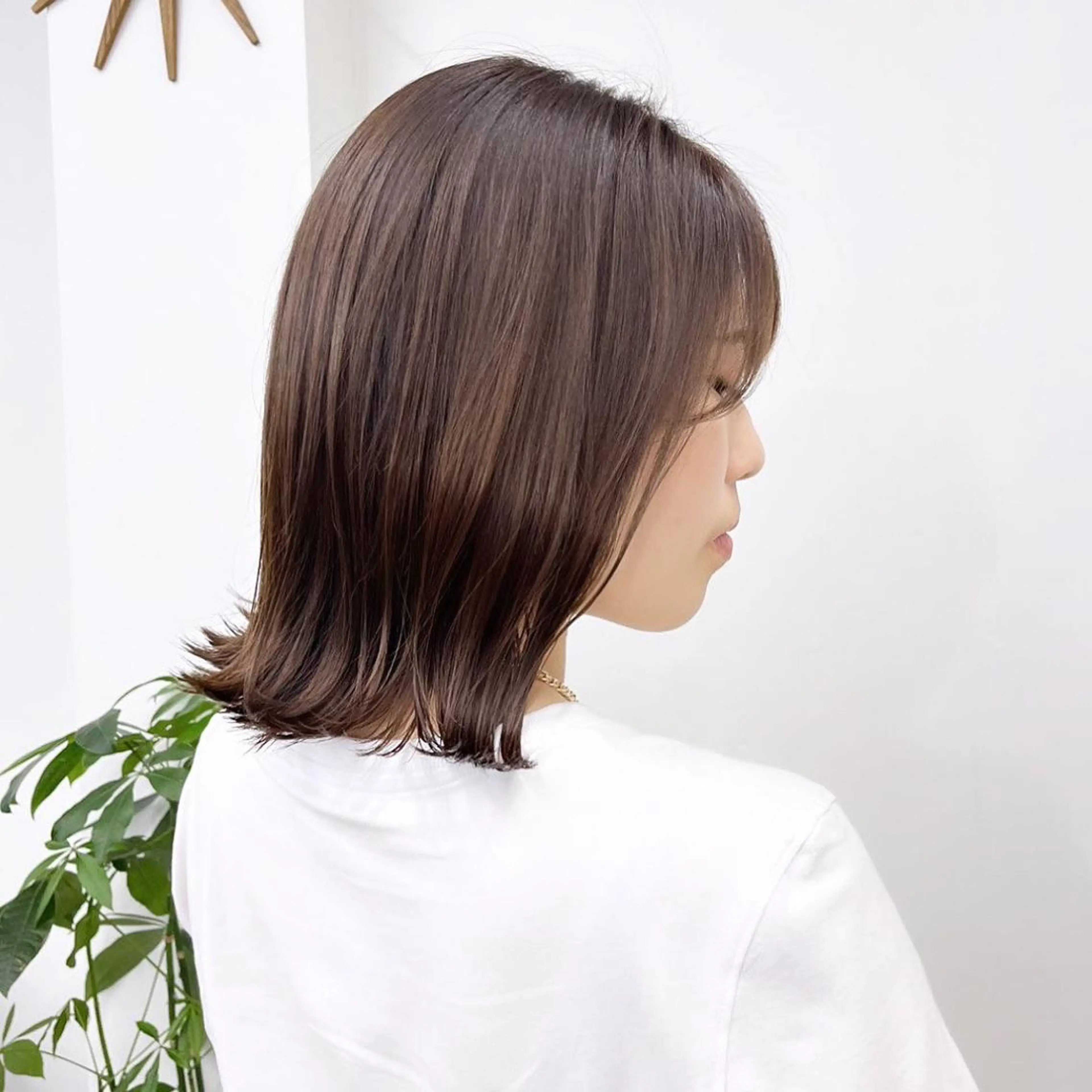 ミディアム カラー ヘアアレンジ HIROKO / 透明感暖色カラー🎀のヘアスタイル