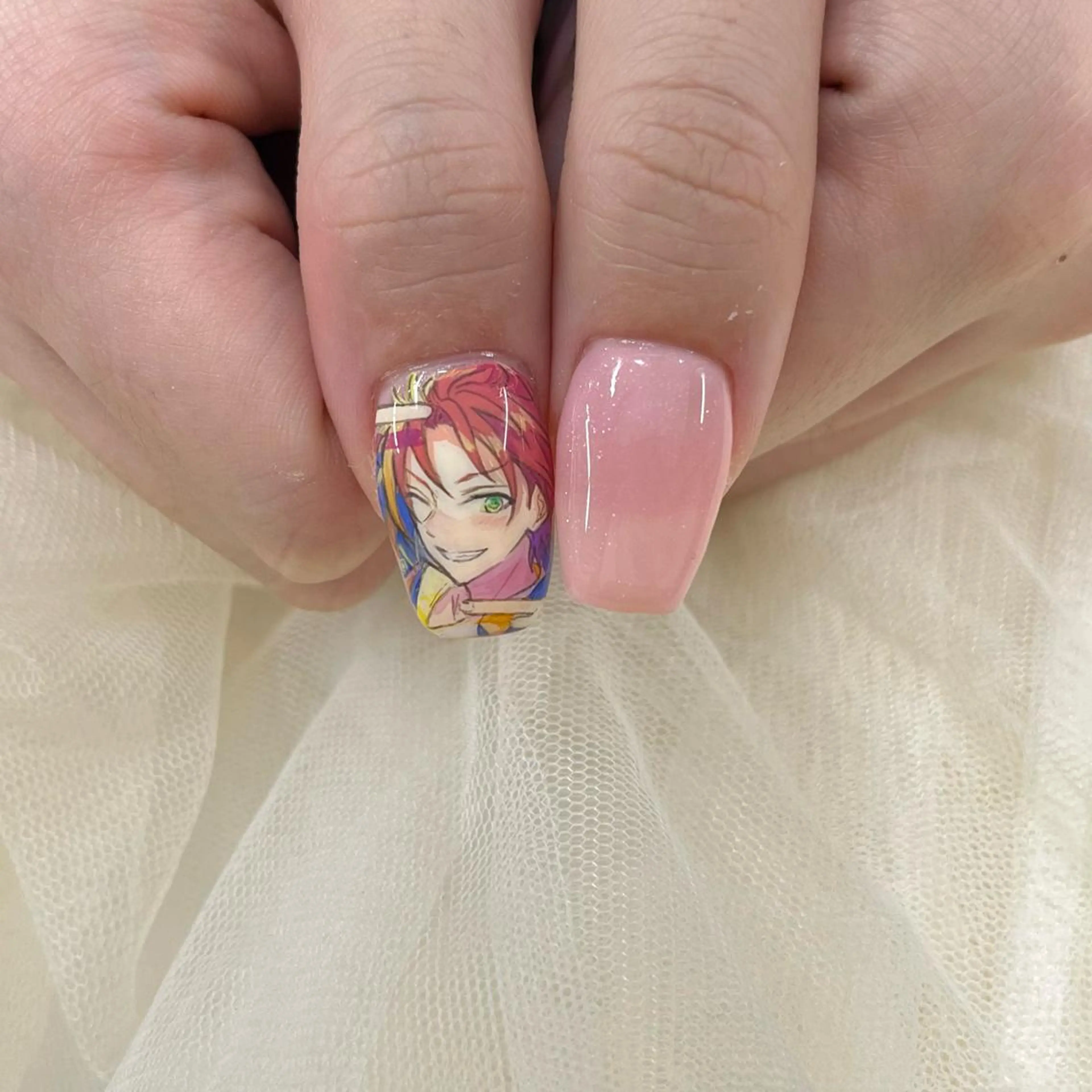 セミロング ハンドネイル 池袋痛ネイル Nok. 渡辺のネイルデザイン