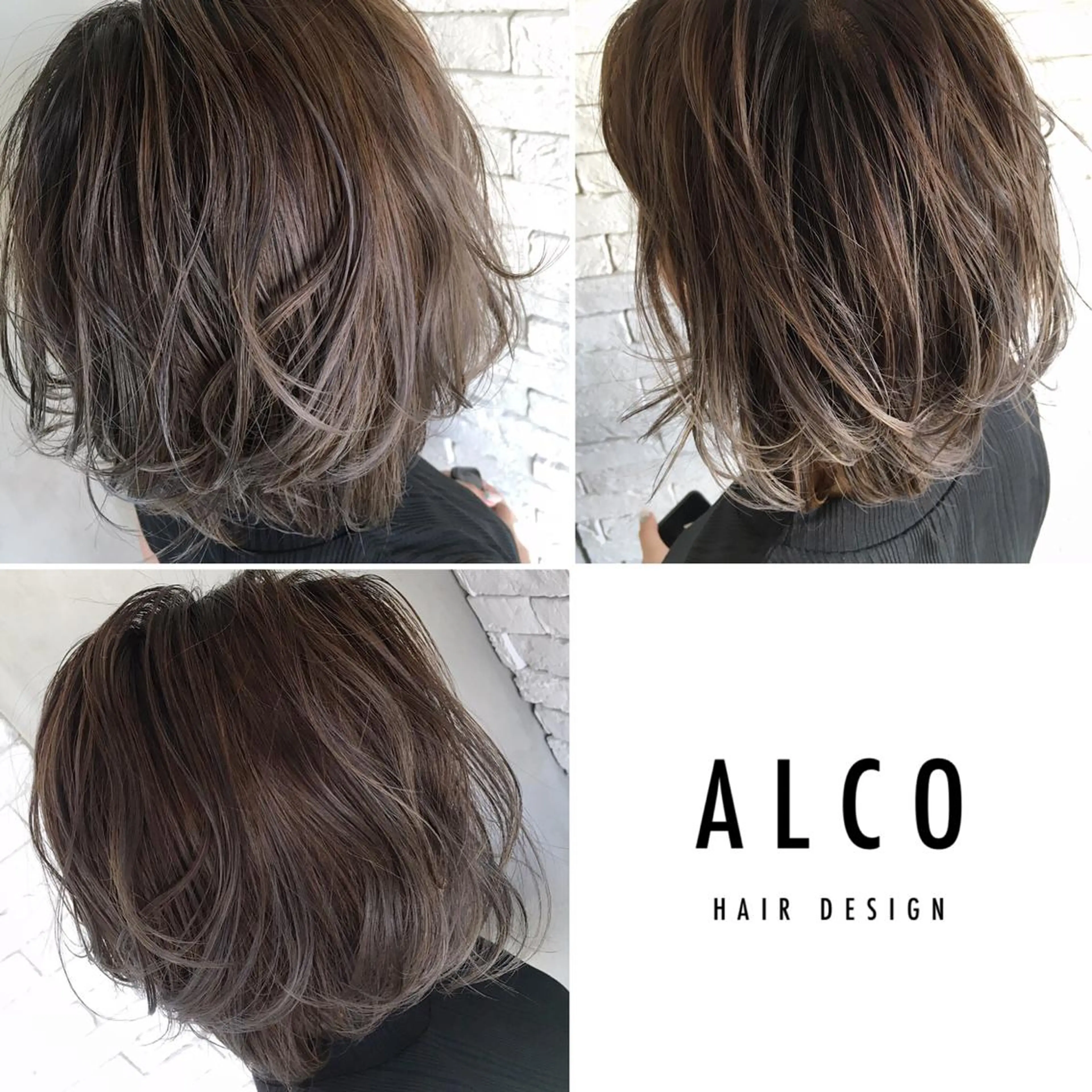 ショート カラー ヘアアレンジ ワタイショウタ 髪質改善✨眉毛サロンのヘアスタイル