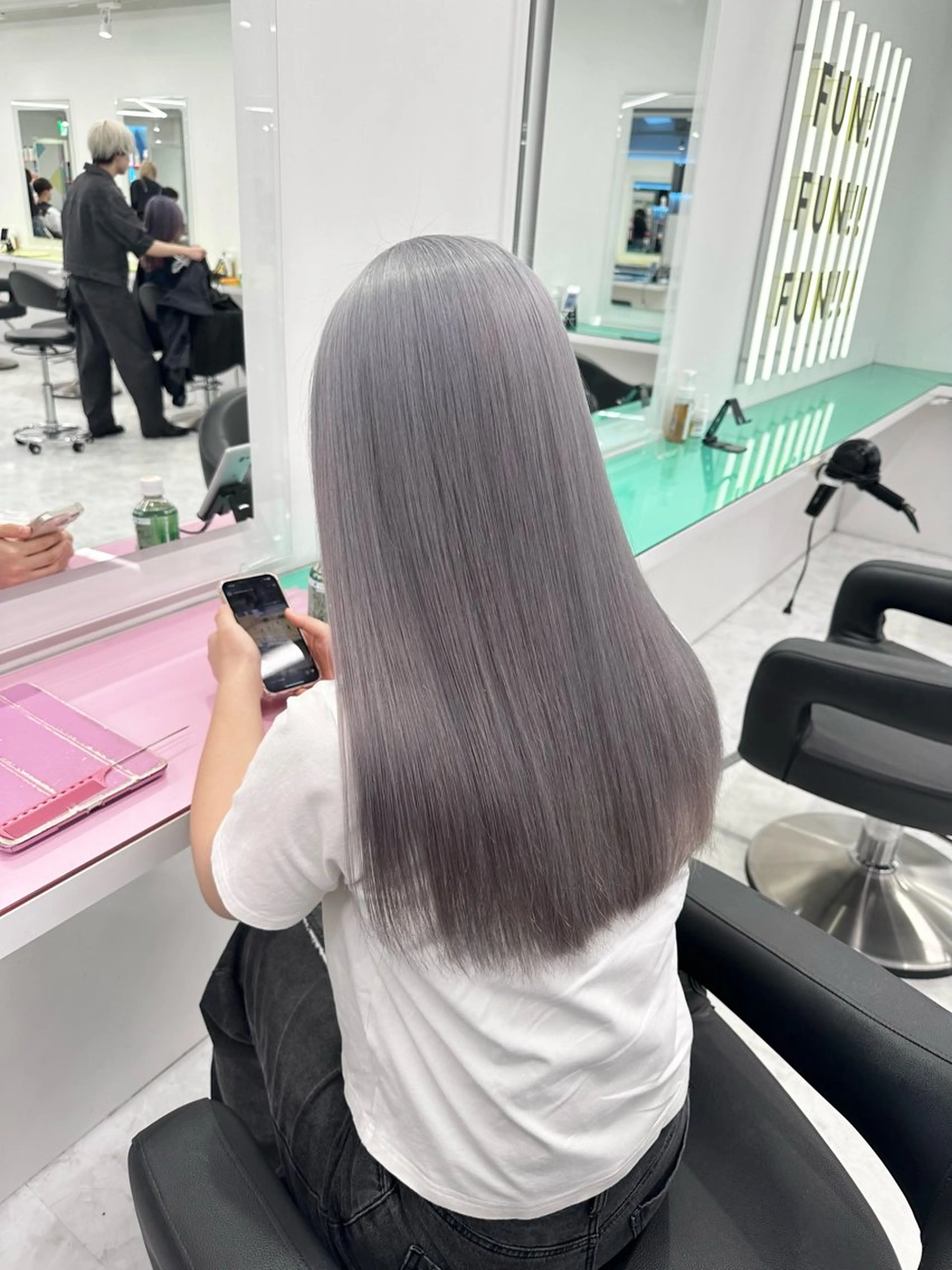 ロング カラー ヘアアレンジ メンズ ヘアカラー トリートメント ヘッドスパ ヘアセット 🌈トレンドヘア 🌈WATARU🌈のヘアスタイル