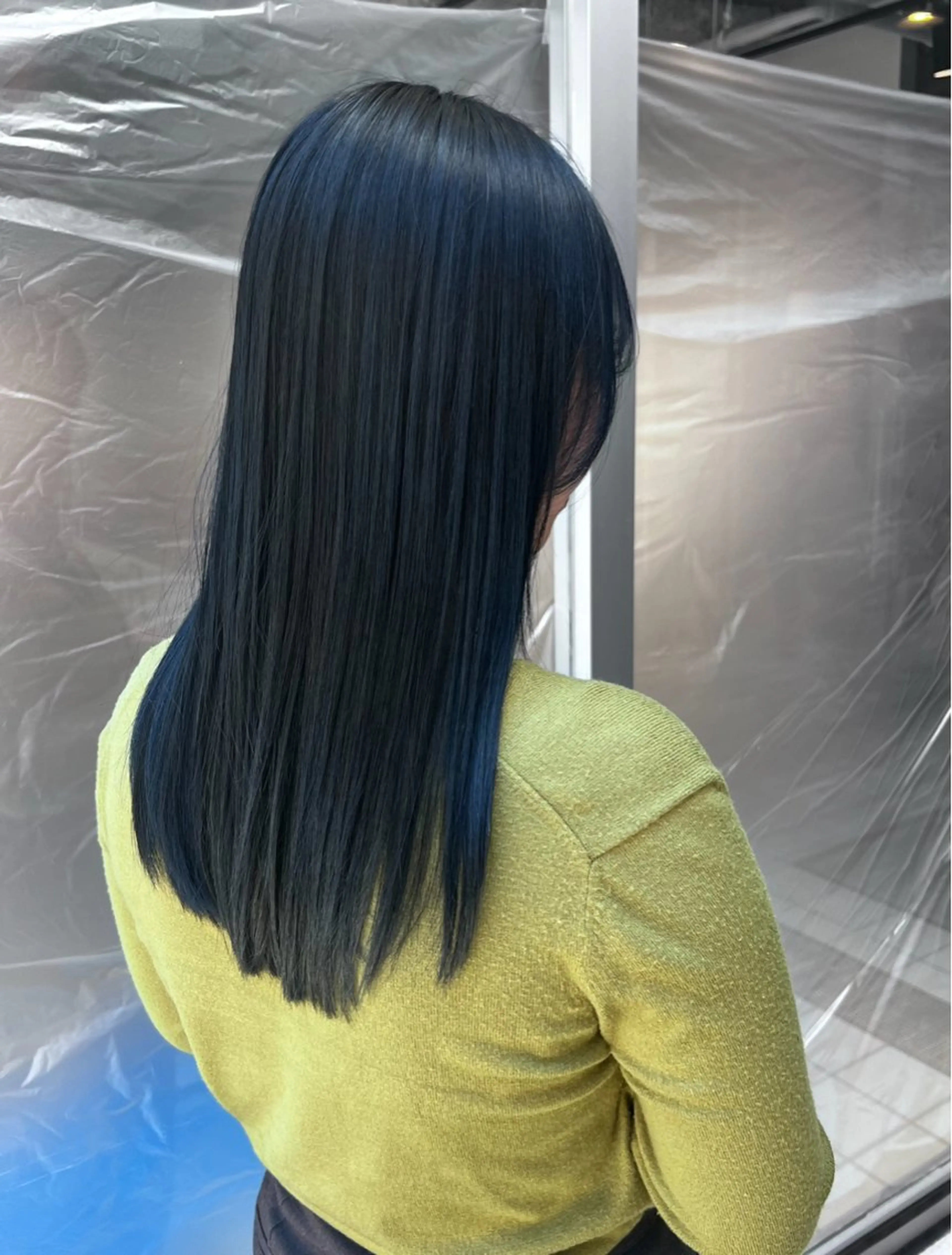 ロング カラー ブリーチ 透明感カラー ダブルカラー ブリーチなしカラー ヘアカラー トリートメント ブリーチなし/カラー 専門店ASOBIのヘアスタイル