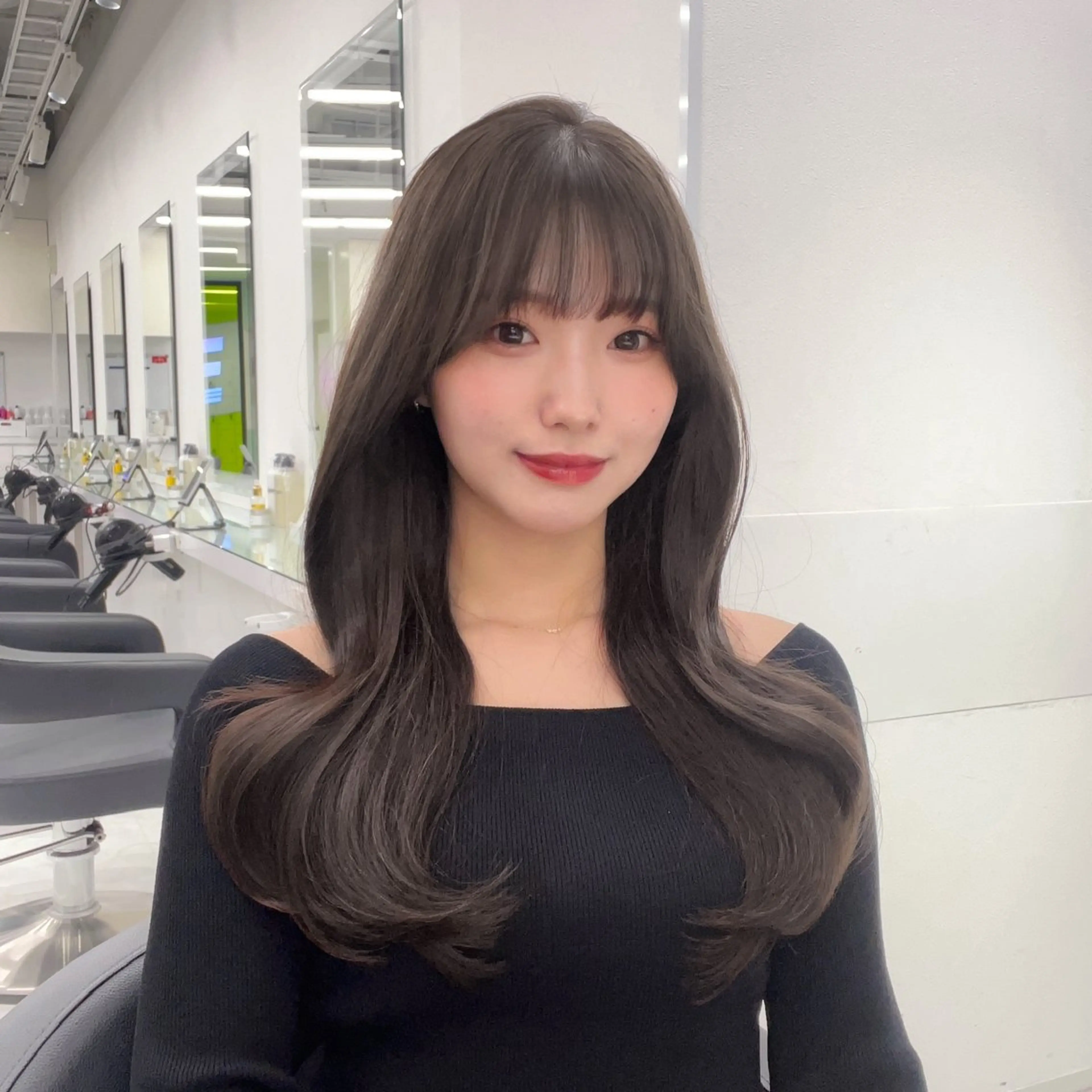 ロング カット ヘアカラー トリートメント 【似合わせカット】 大塩恭平のヘアスタイル