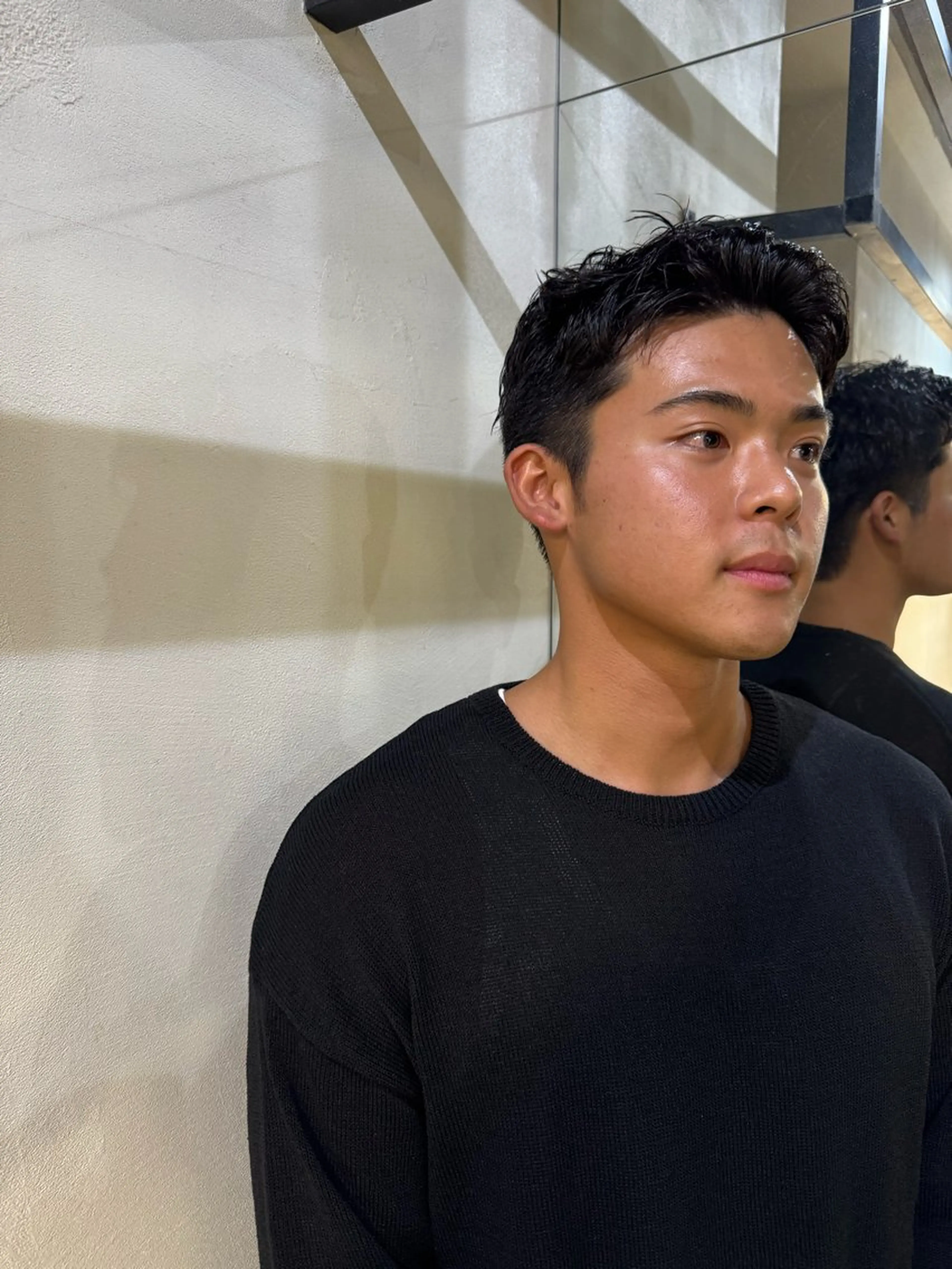 ショート メンズ メンズパーマ MEIKA hair &beauty所属・髪質改善 shuuのヘアスタイル