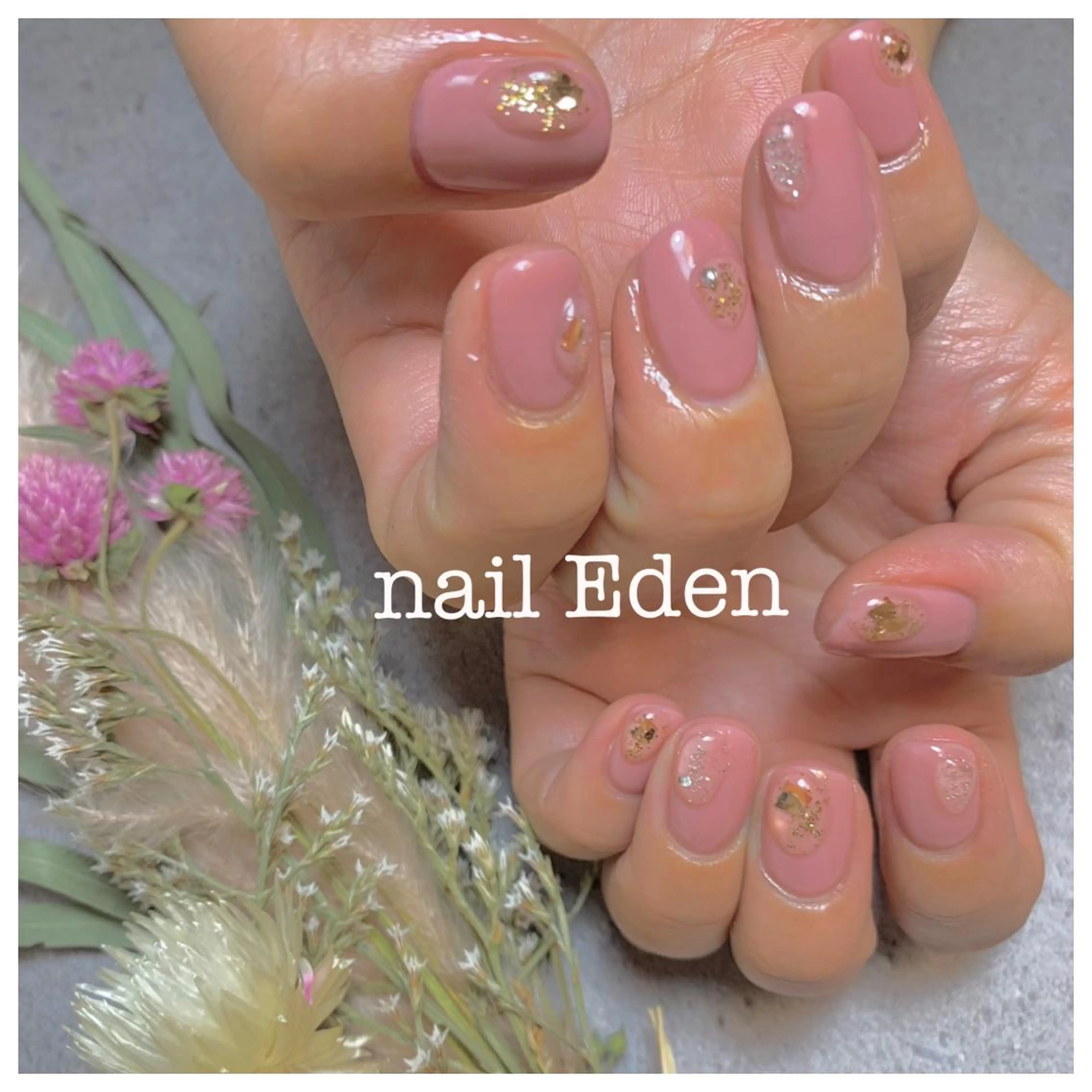 ネイル 持ち込み ハンドネイル ハンドケア Eden　private nail saron所属・Eden ♾️のネイルデザイン