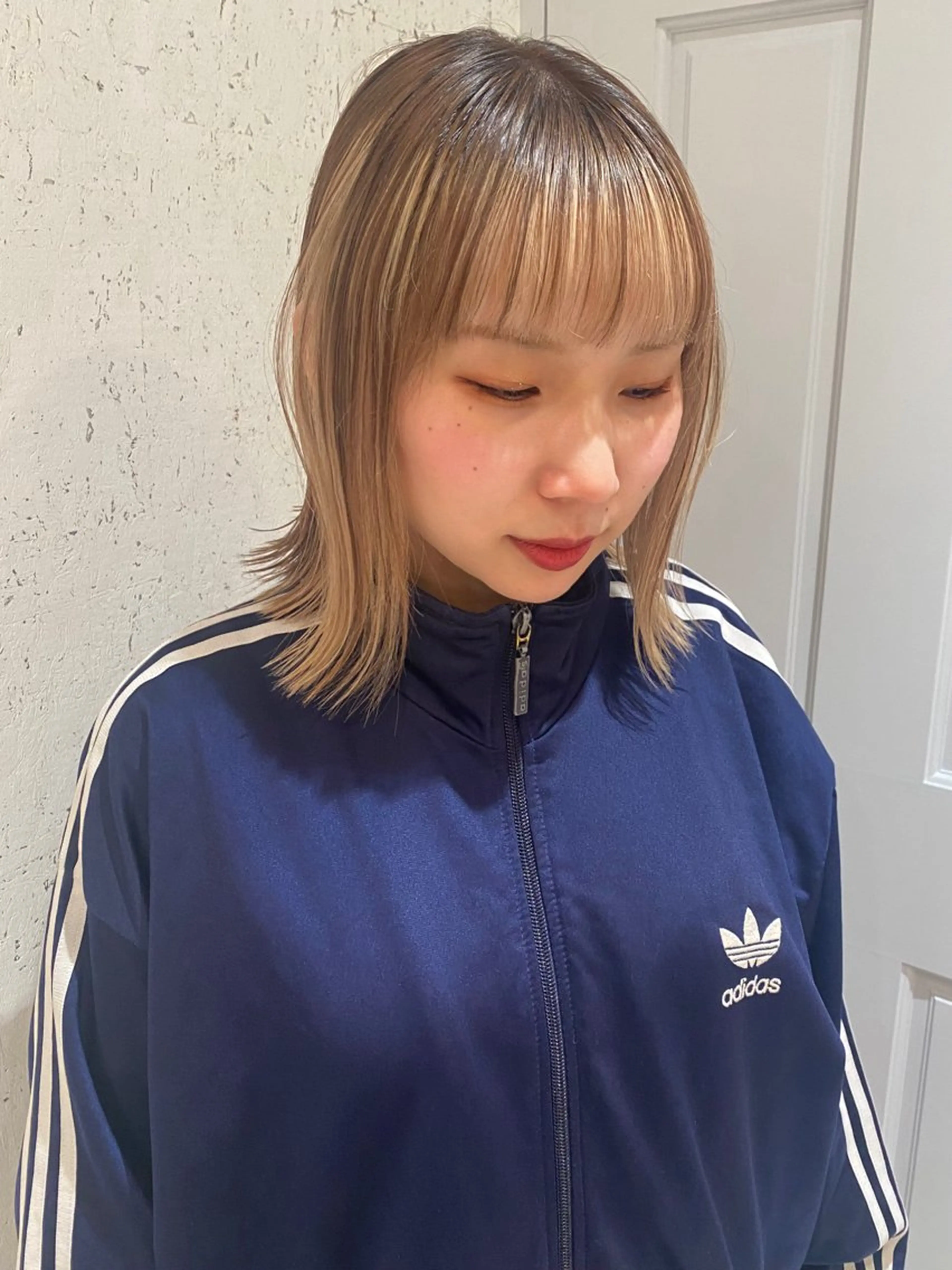 ミディアム カラー カット ヘアカラー トリートメント mai / linoah˚✧のヘアスタイル