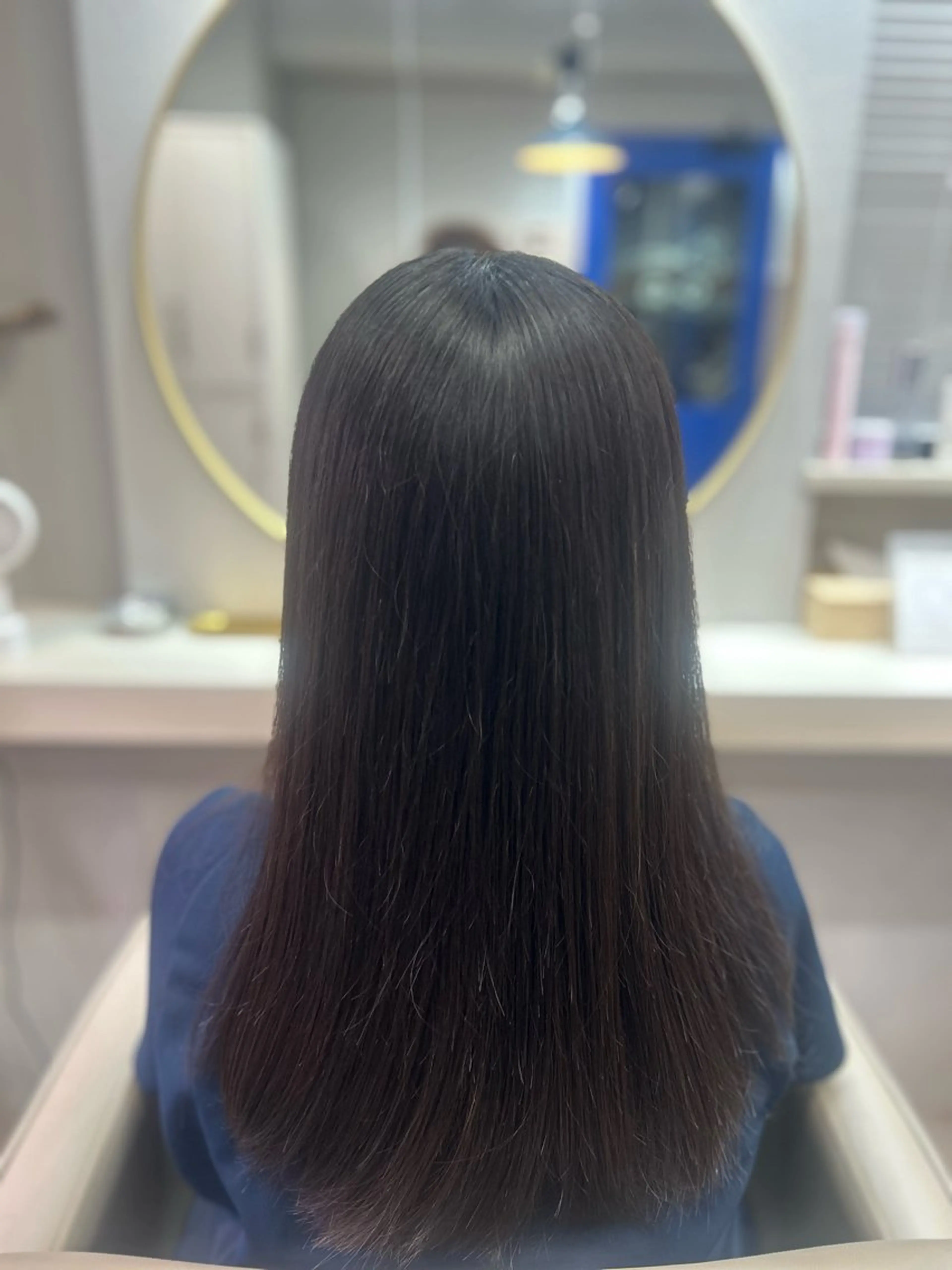 セミロング カット ヘアカラー 池田 太一のヘアスタイル