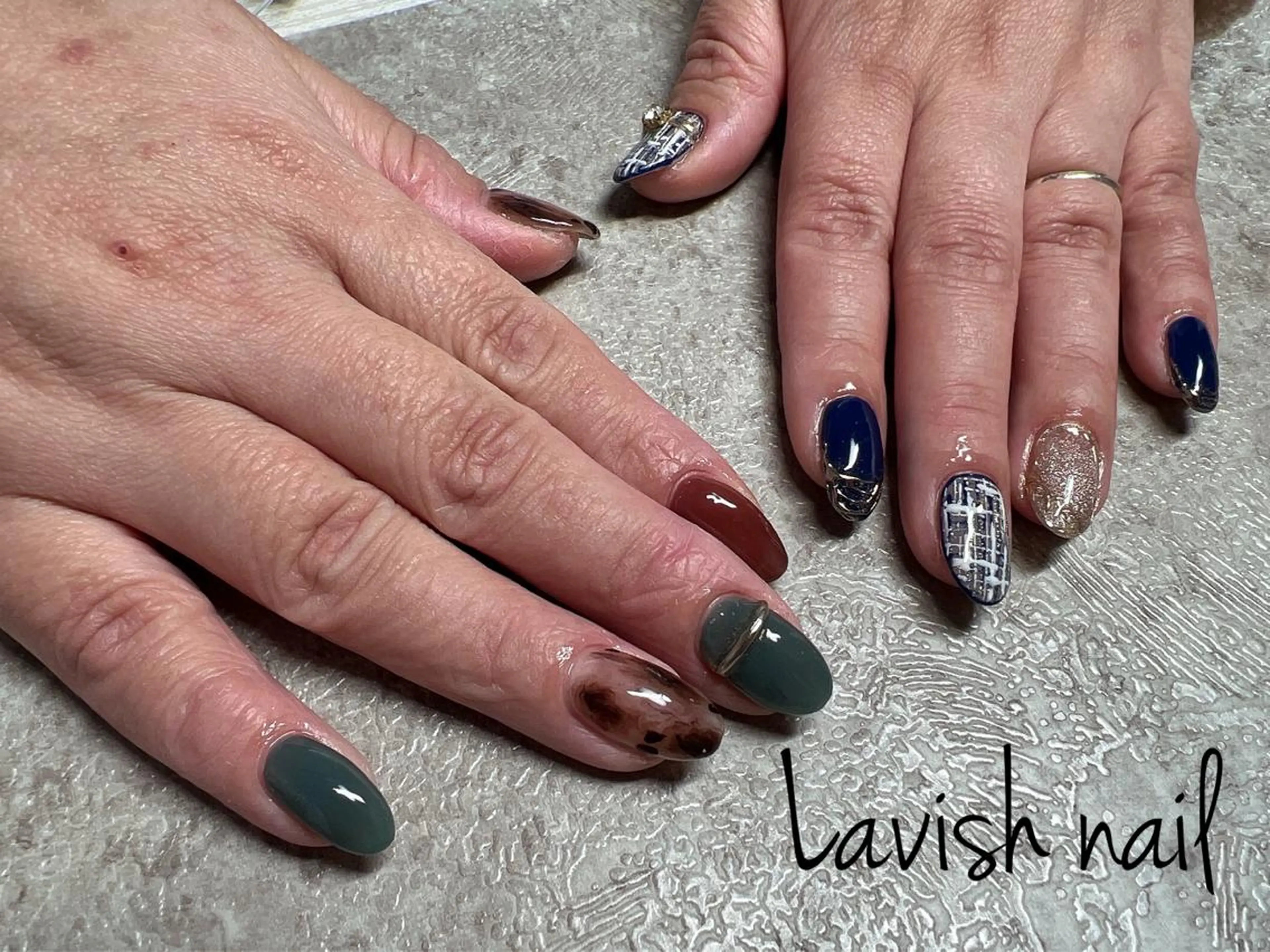 ネイル ハンドネイル Lavish nailのネイルデザイン