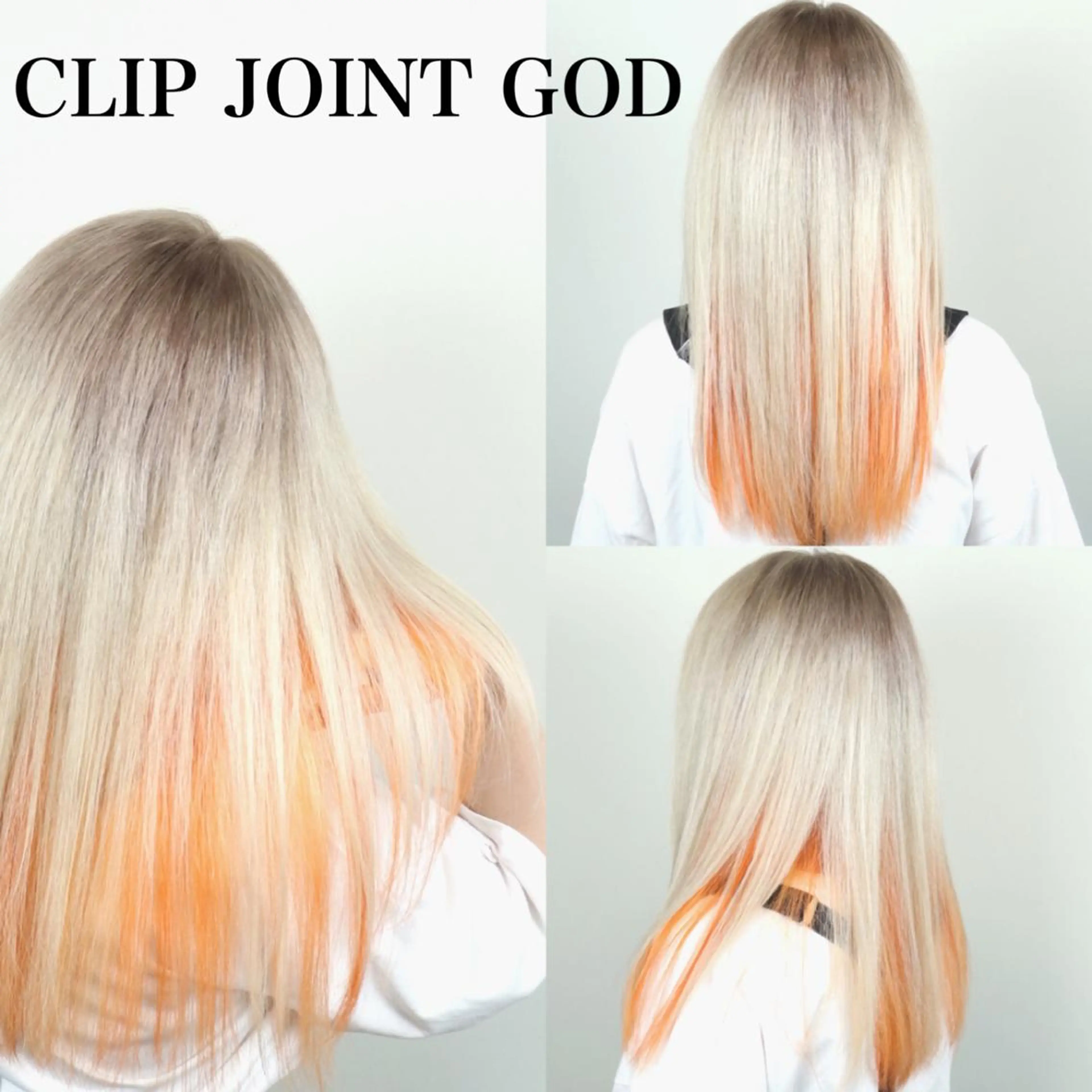 ロング カラー アッシュ ハイトーンカラー オレンジ ヘアカラー トリートメント ヘアセット 秋葉 洸平のヘアスタイル