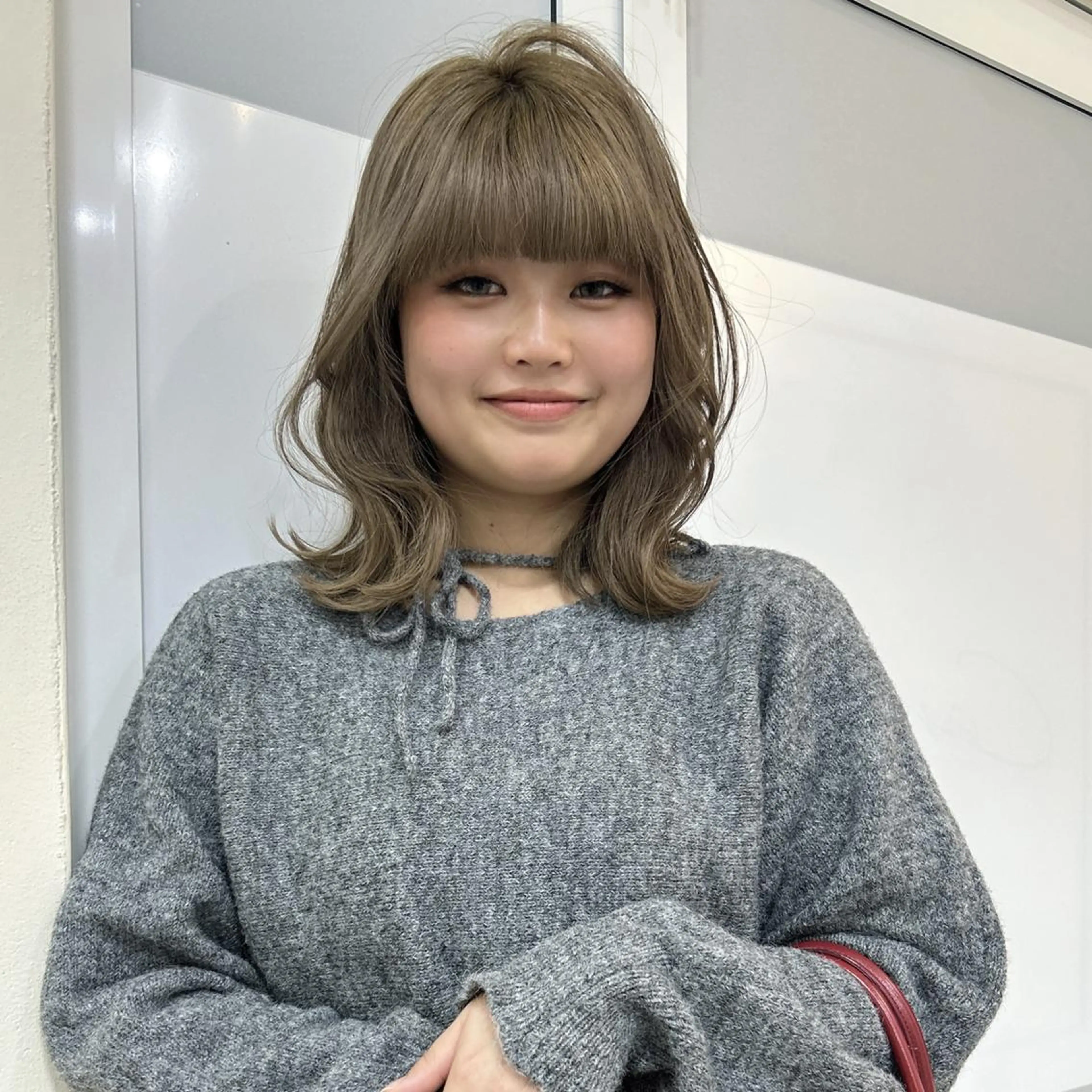 セミロング ヘアカラー トリートメント 🩵carinaブリ ーチ特化サロン🩵のヘアスタイル