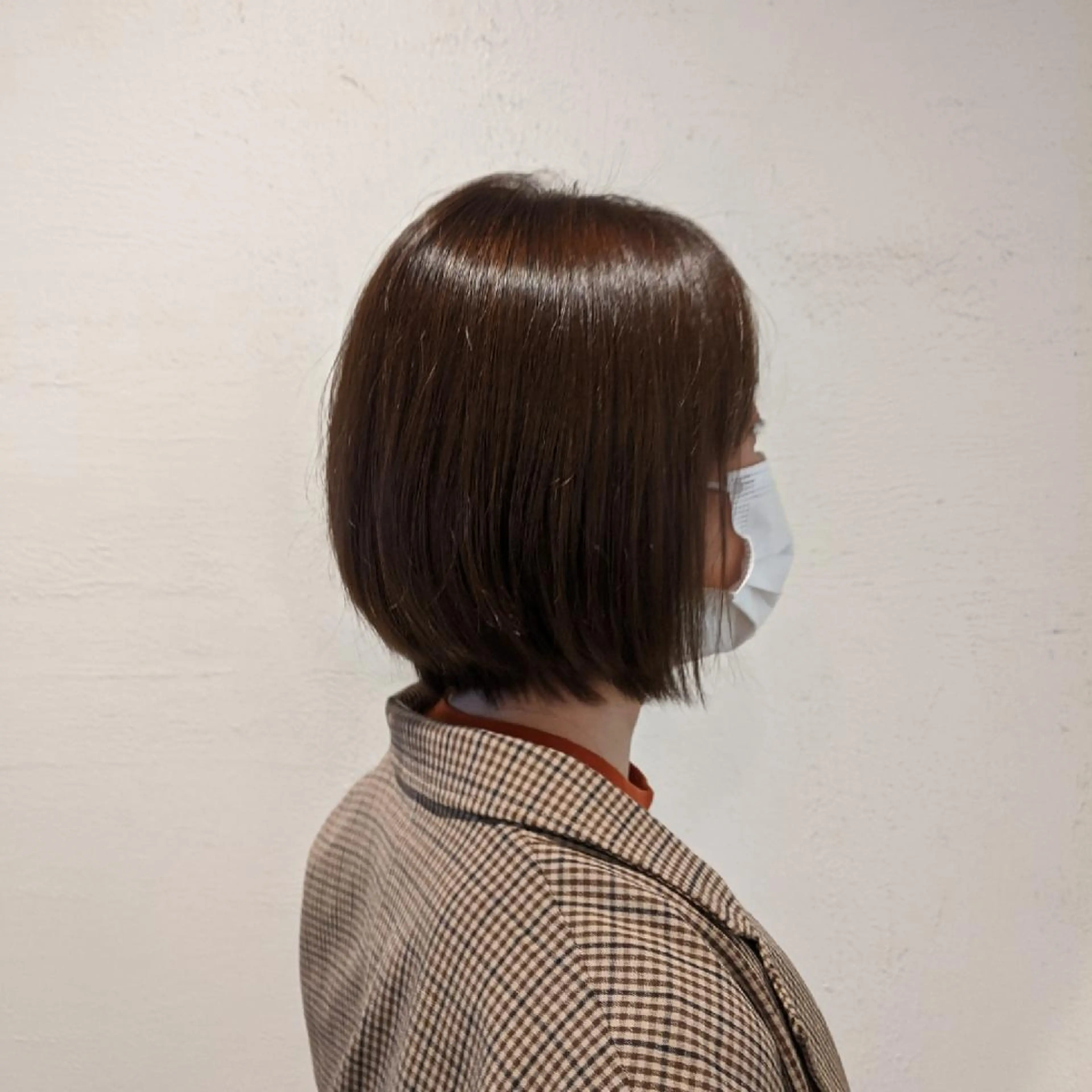 ショート 浜田りほ Luxbe 博多バスターミナルのヘアスタイル