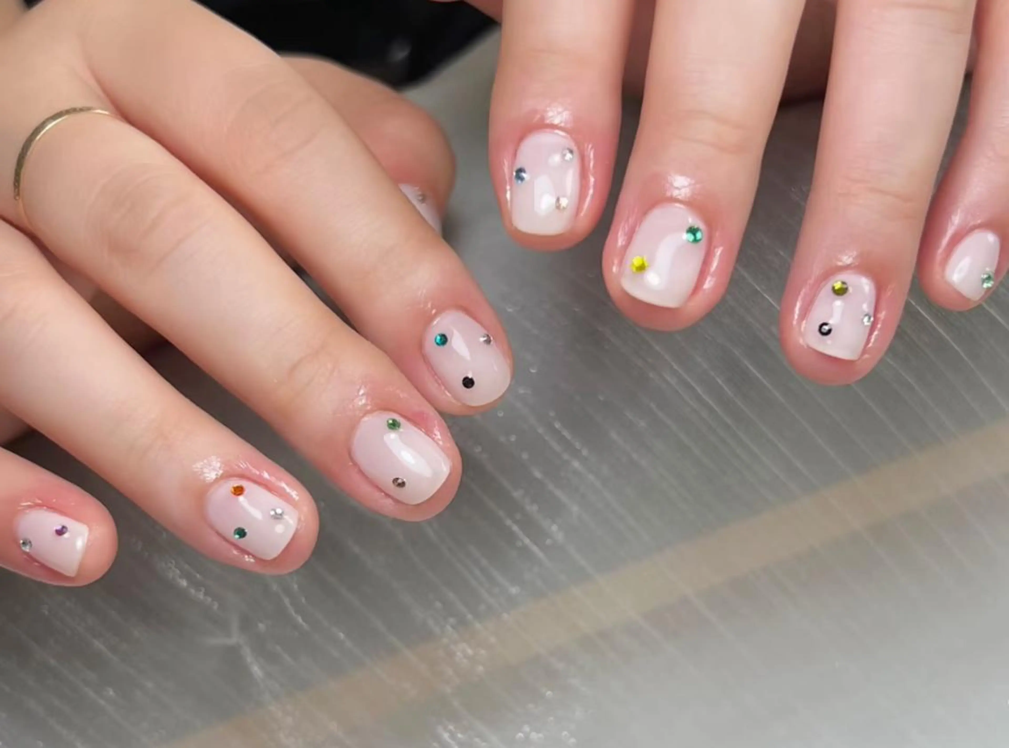 ネイル ハンドネイル By moonネイル 🌷ワンホン/韓国風のネイルデザイン