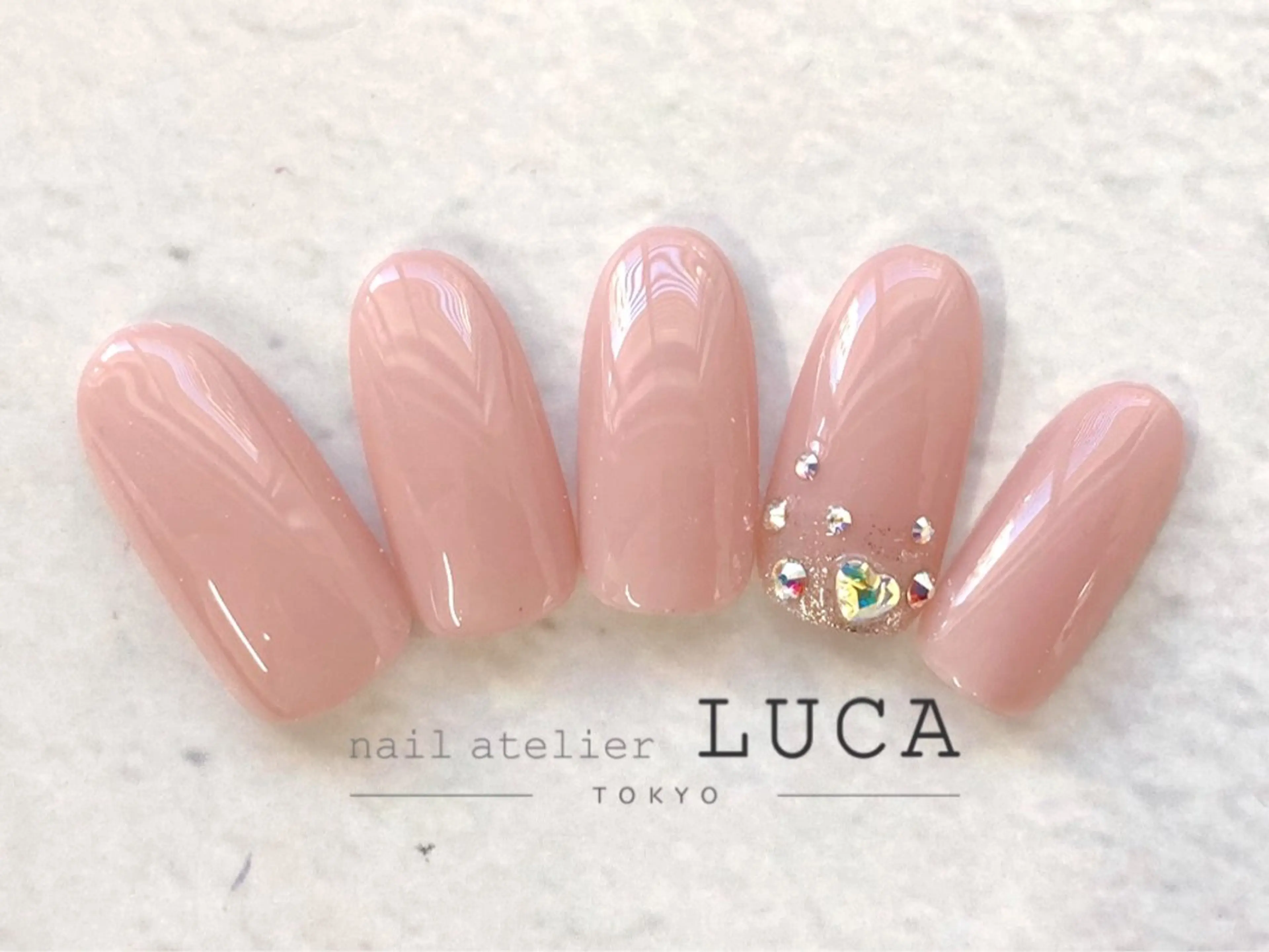 ネイル フレンチネイル ジェルネイル パラジェル シンプルネイル ネイルアトリエルカ 米原のネイルデザイン