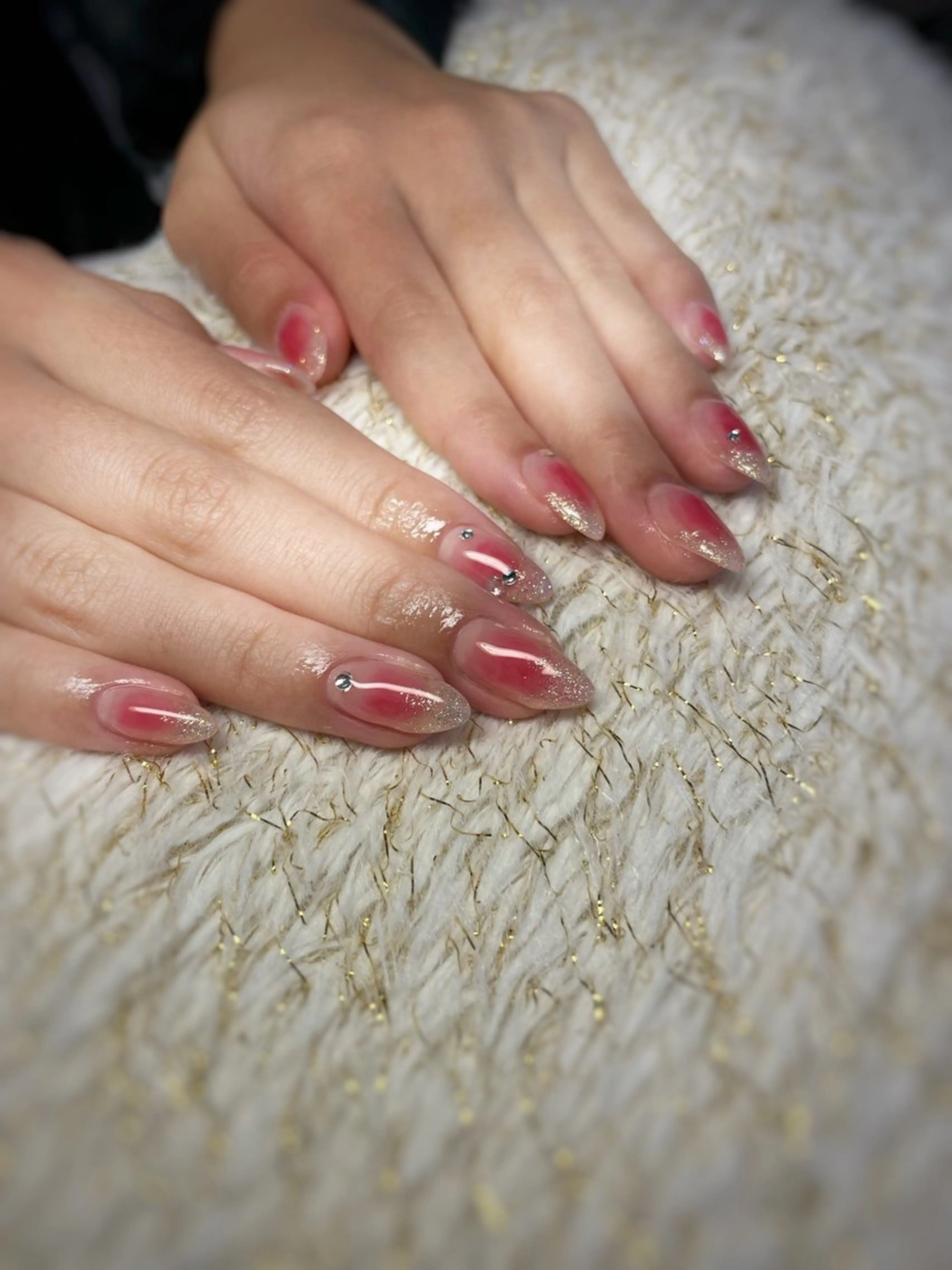 ネイル チークネイル ハンドネイル nail ayacaのネイルデザイン