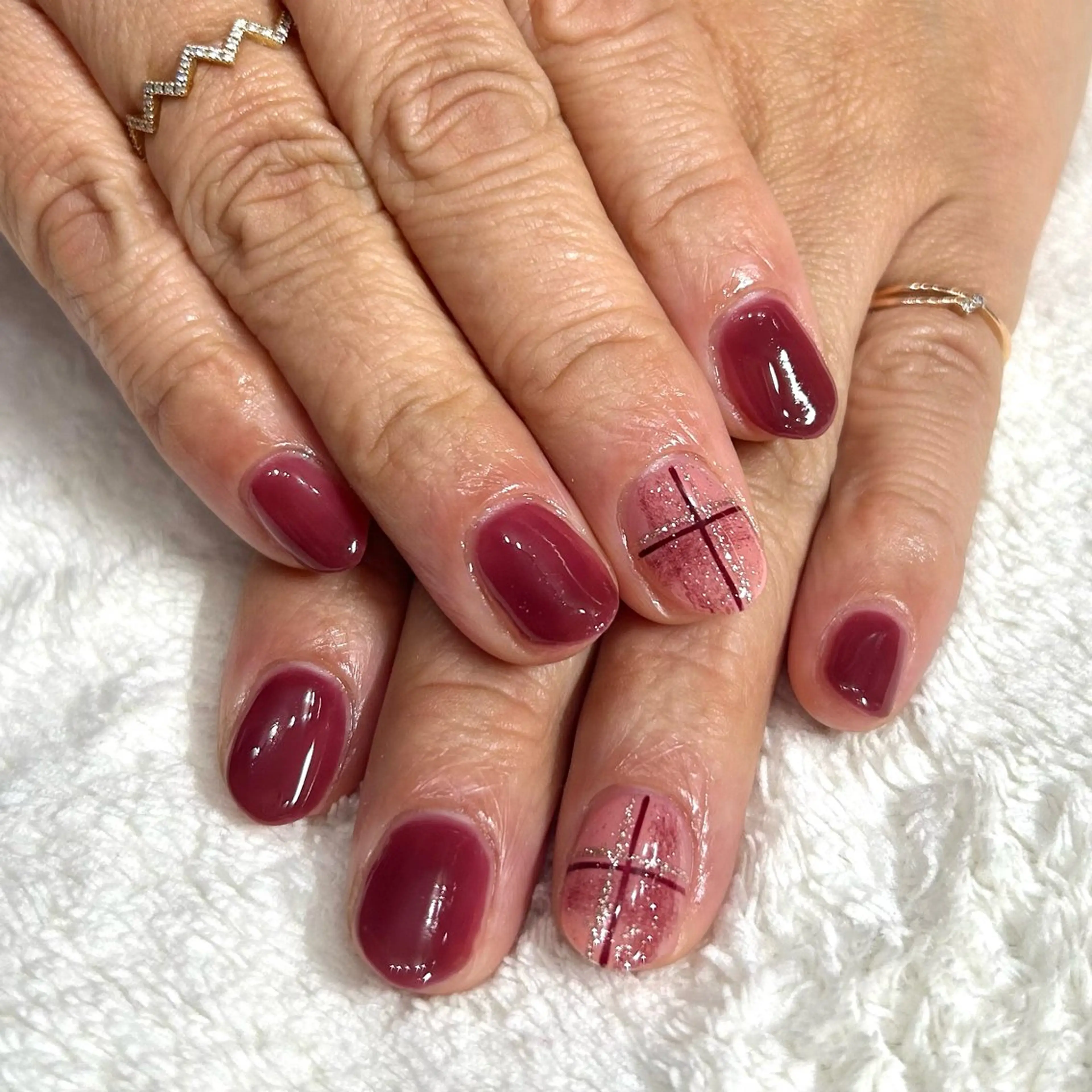 ネイル ハンドネイル ショコラ 【hachi🌿】のネイルデザイン