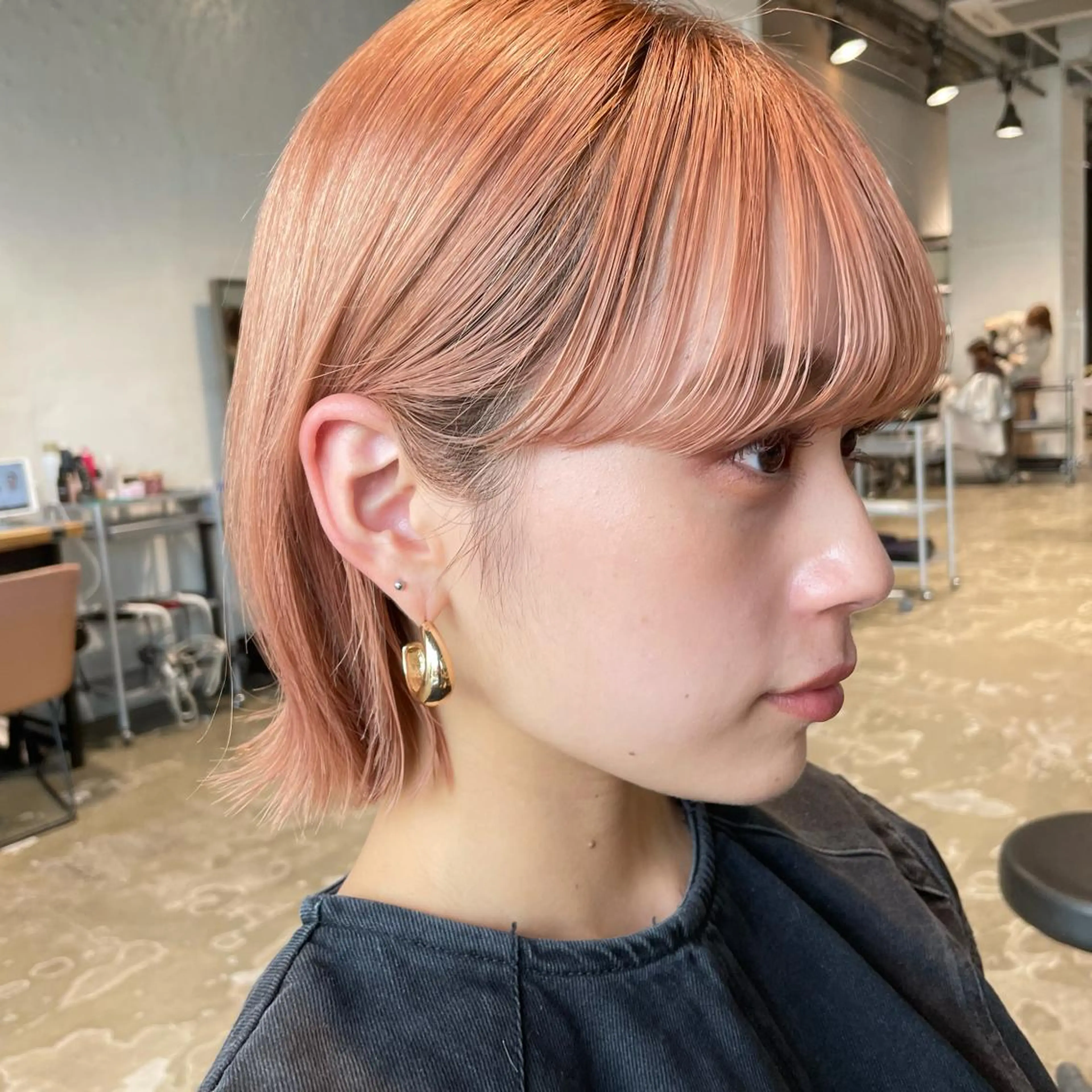 ミディアム 【柔らか透明感✨/ 似合せ前髪】大石葉月のヘアスタイル