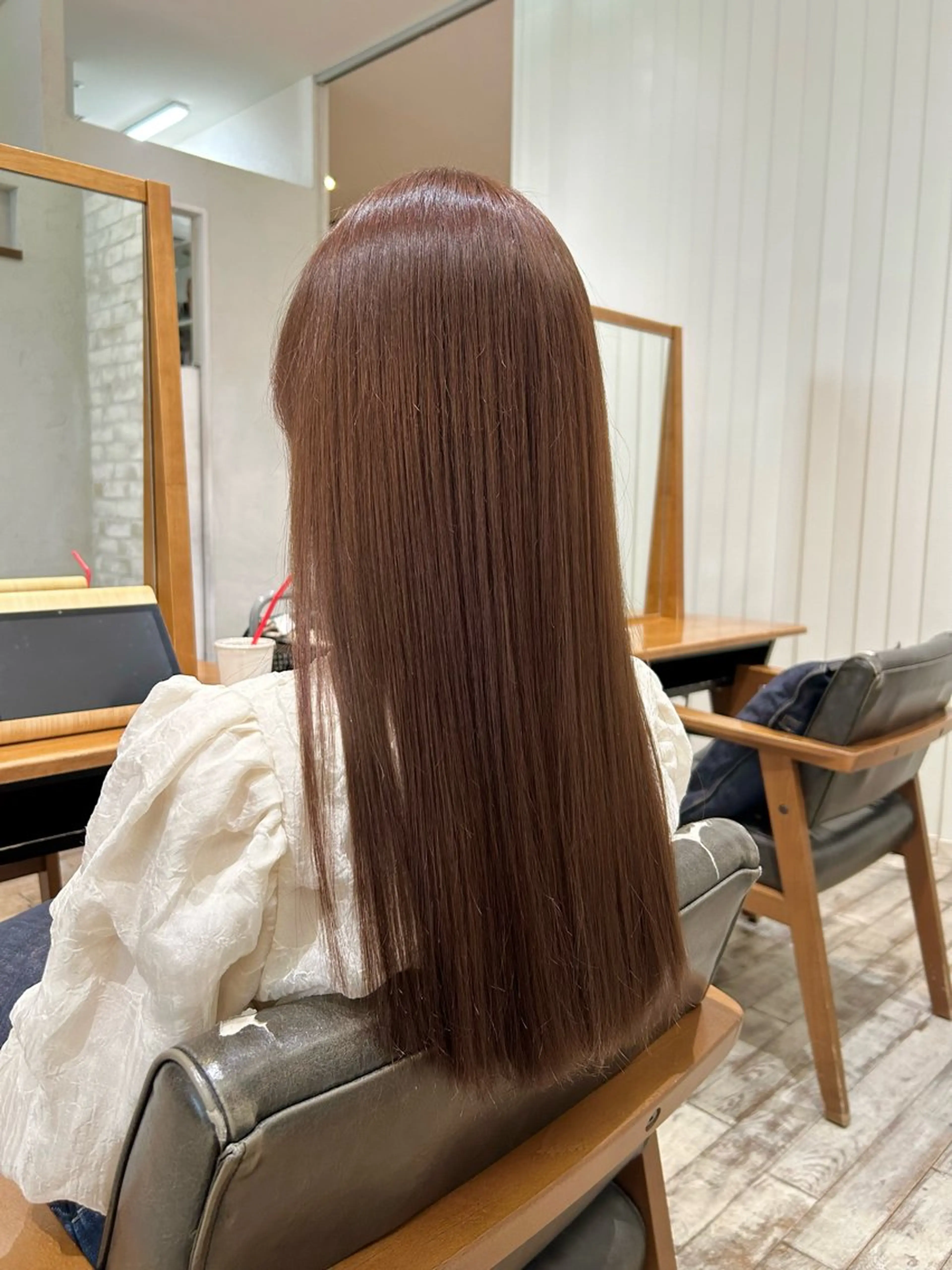 セミロング ‪広瀬快斗／ツヤ髪 /似合わせカラー🌱のヘアスタイル