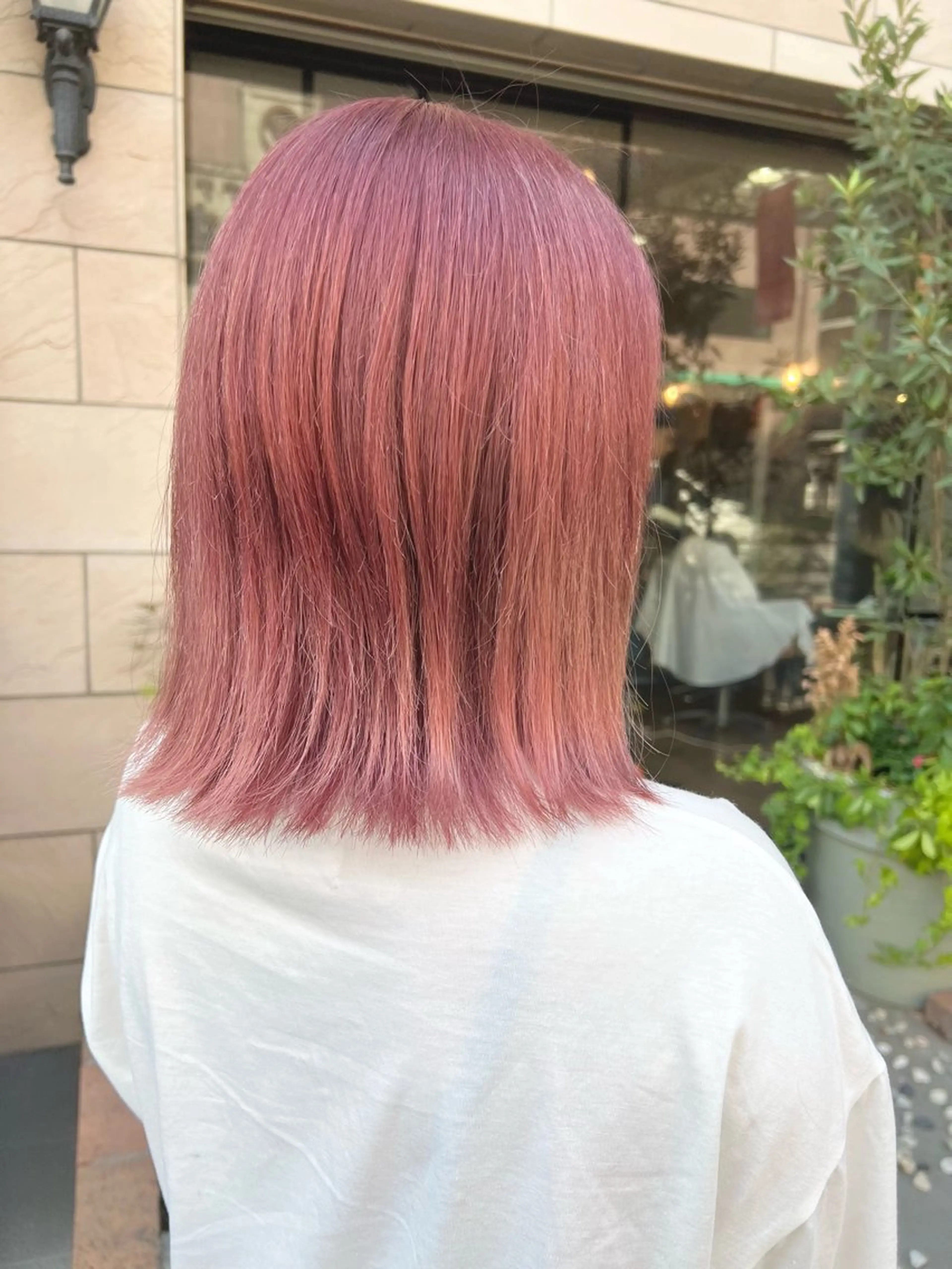 ミディアム カラー ブリーチ ダブルカラー HairSalon SHIAN八王子店所属・SHIAN 八王子 🦋小林 美羅🦋のヘアスタイル